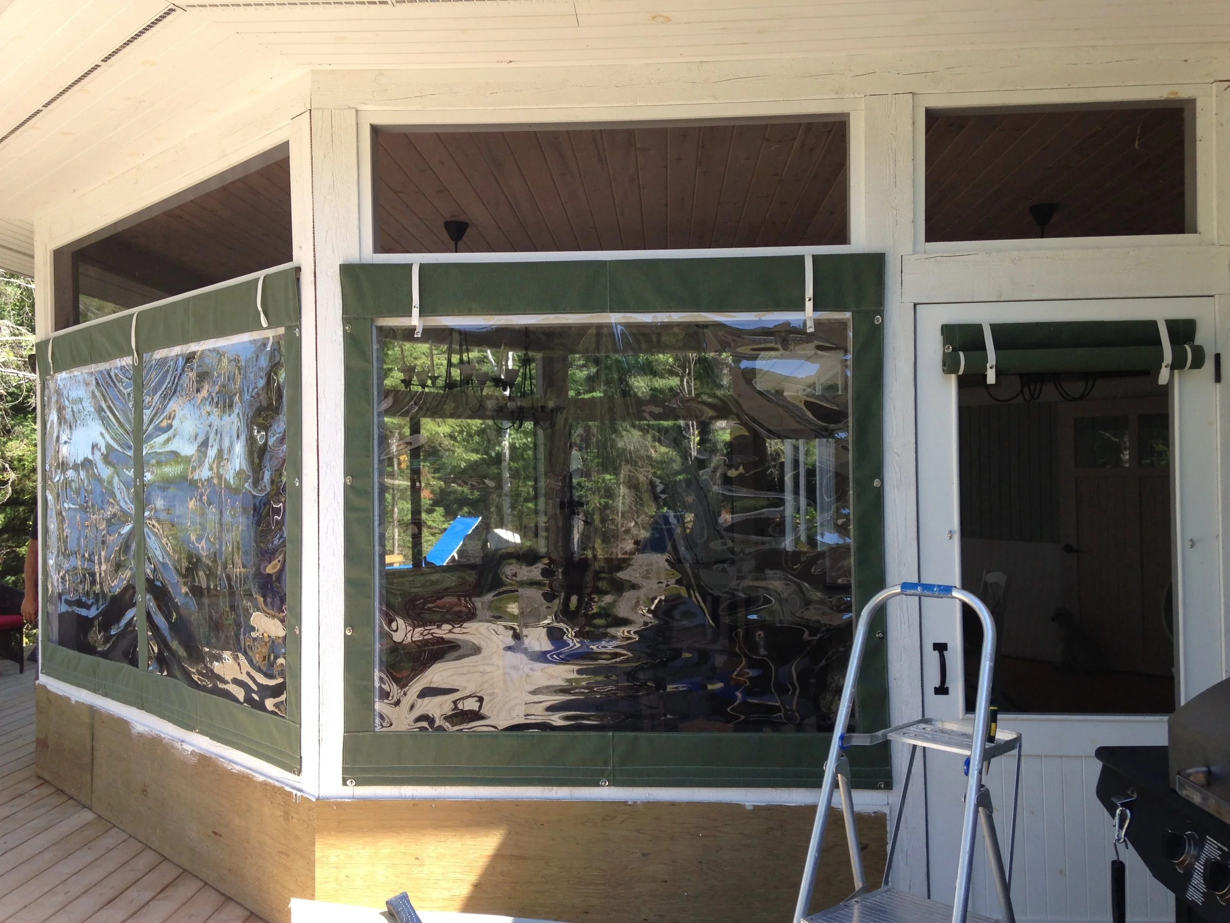 sage porch blinds