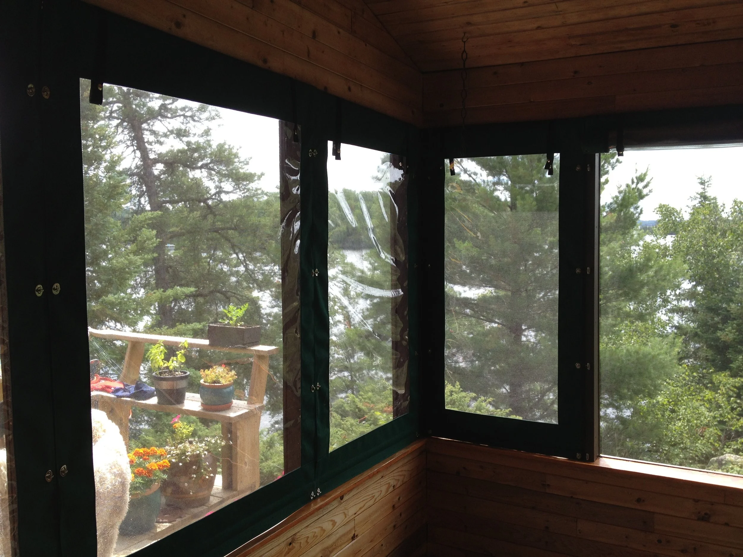 forest green manual roll