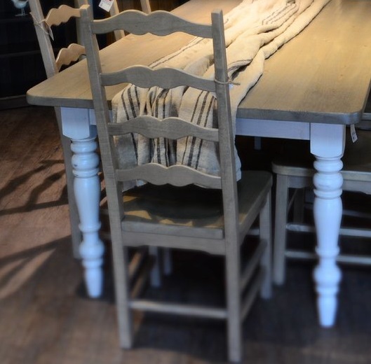 Ladderback side chairs Image one designs