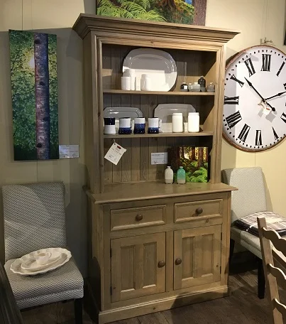 2 Door Stepback hutch @ Image One Designs