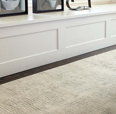 Cut stripe rug @ Image One Designs