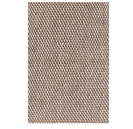 Two tone outdoor rug