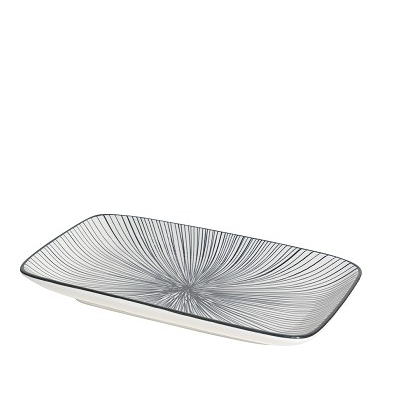 Stamped porcelain plate @ Image One Designs
