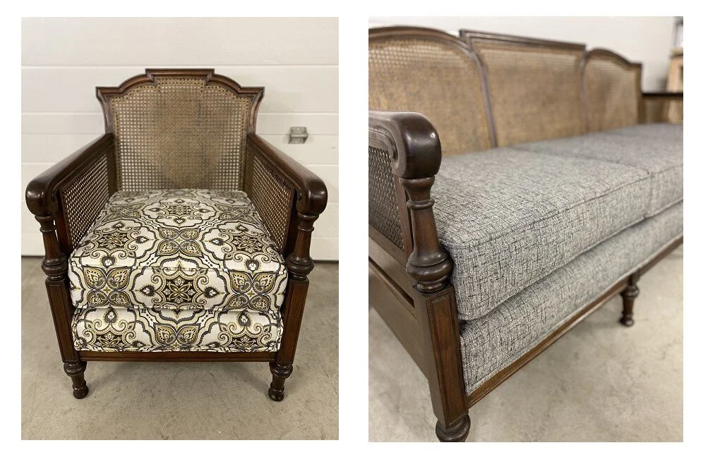 Cane Set Cushions
