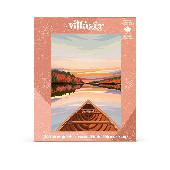 Villager 500 puzzle Canoeing at dawn 1.jpg