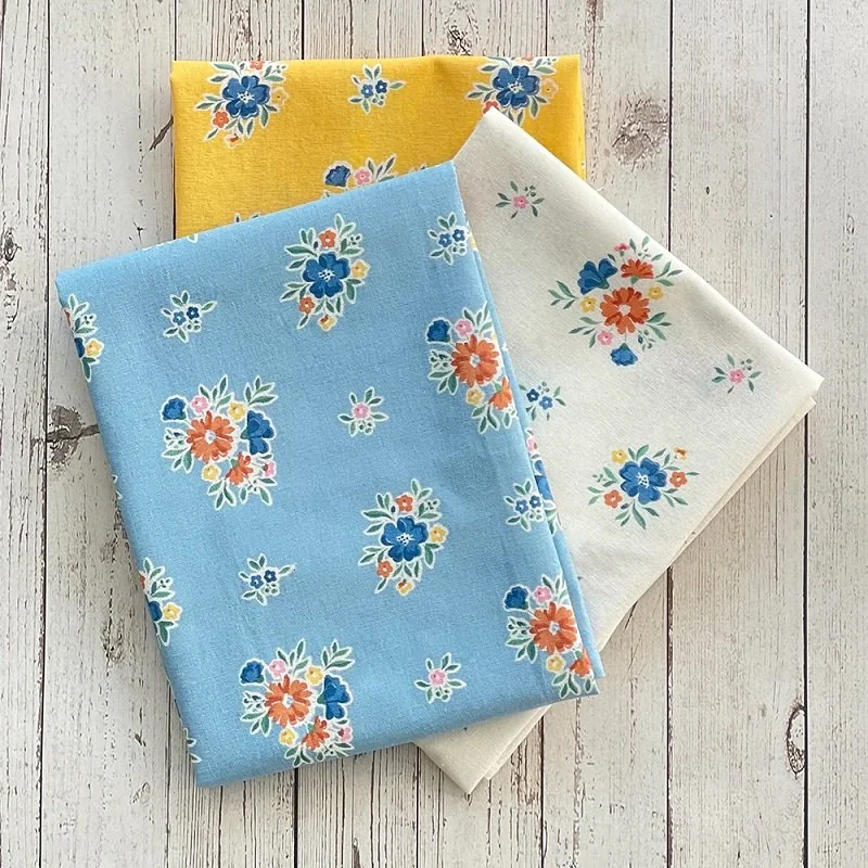 Sweet Pea Floursack Kitchen Towel set of 3