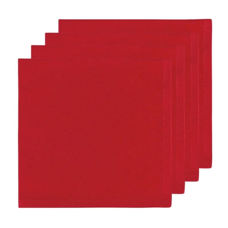 Spectrum Napkins Chili Red Set of 4