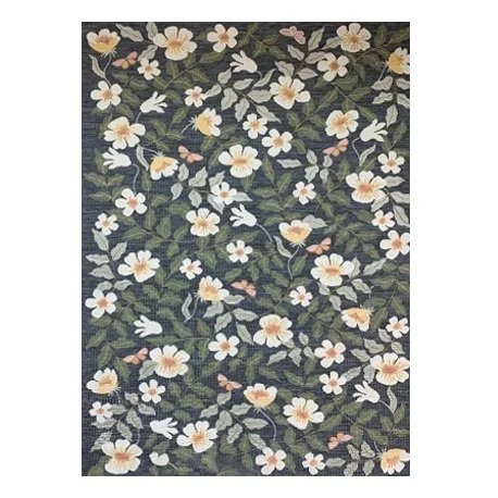 Marbella floral indoor/outdoor area rug