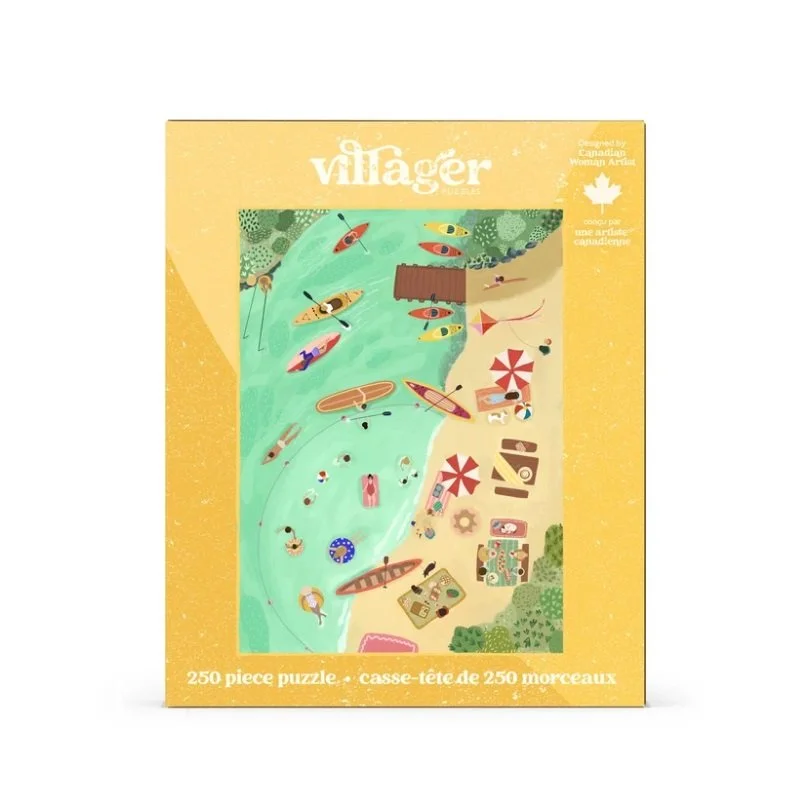 Villager Lake Day 250 pc puzzle