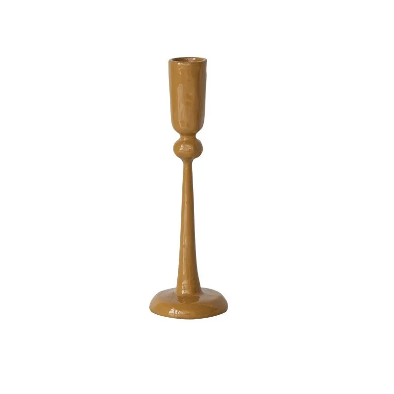HM candlestick enamel brown 1.jpg