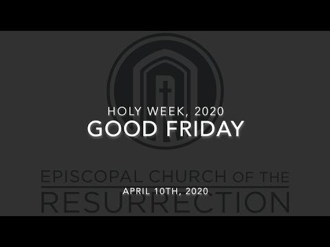 GOOD FRIDAY, 2020