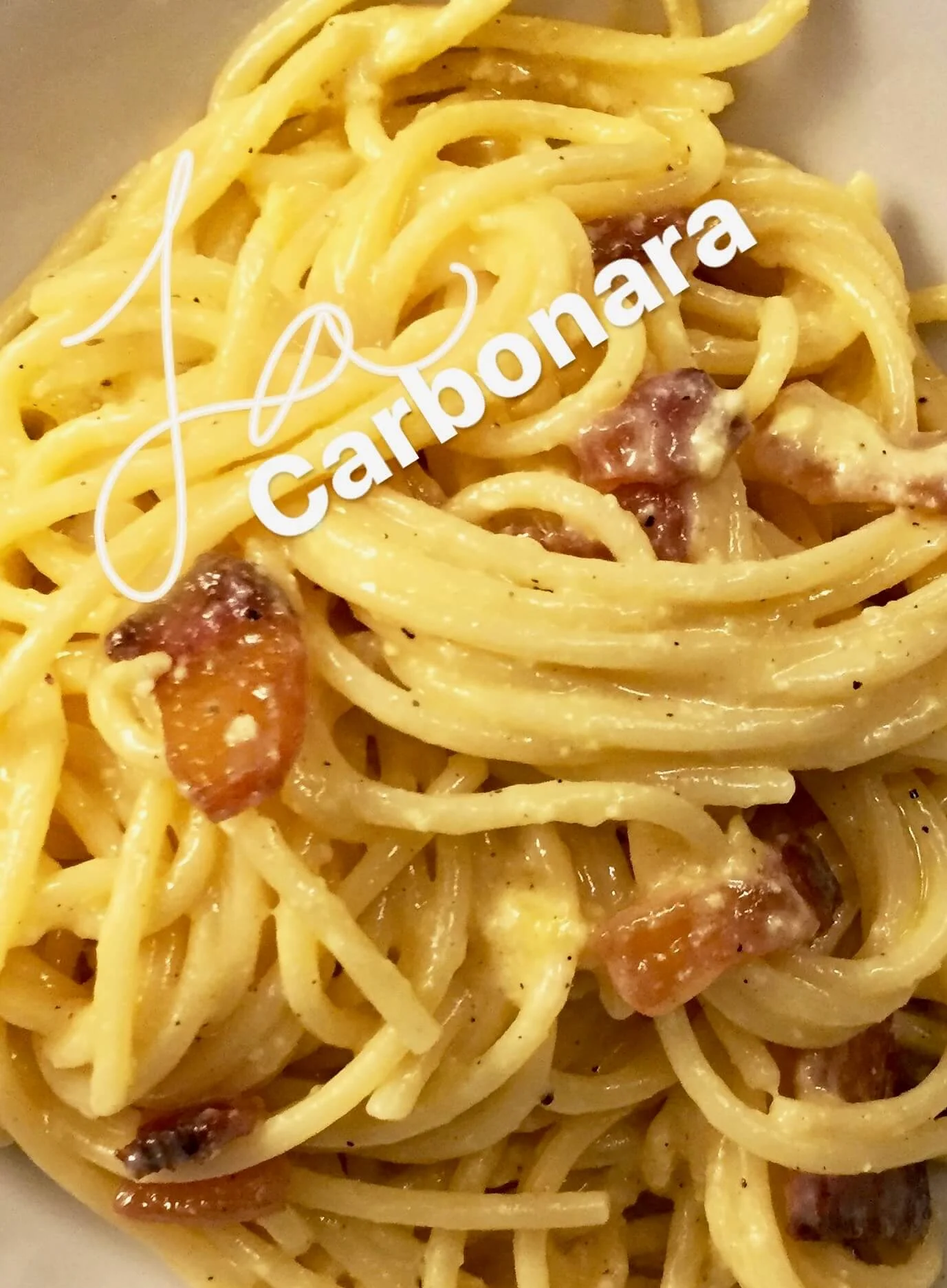 Italian Cooking 101: Pasta Carbonara, Roman style