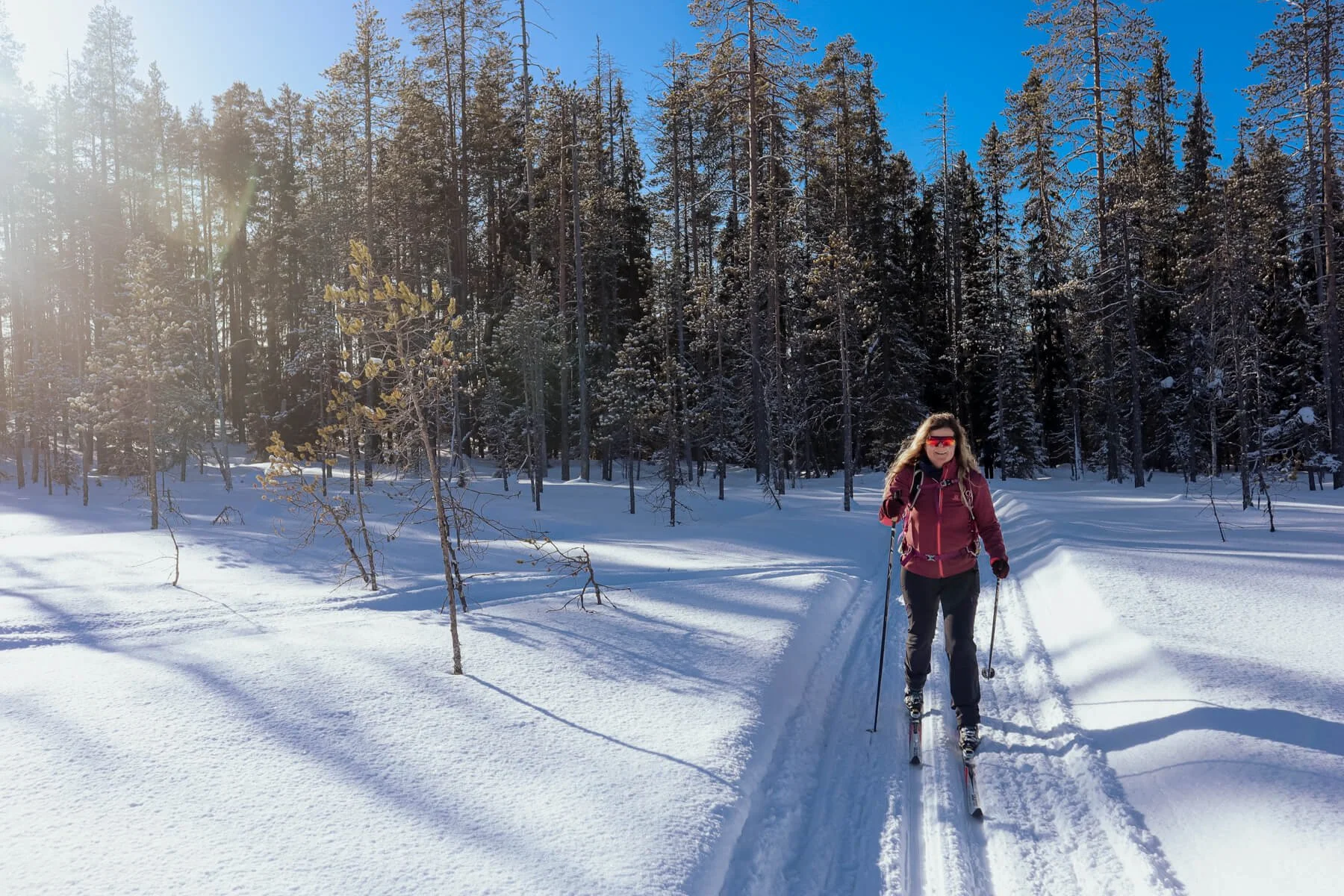Gutsy Girls Cross Country Ski Holiday in Finland