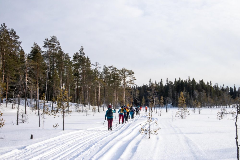 Gutsy Girls Cross Country Ski Holiday in Finland