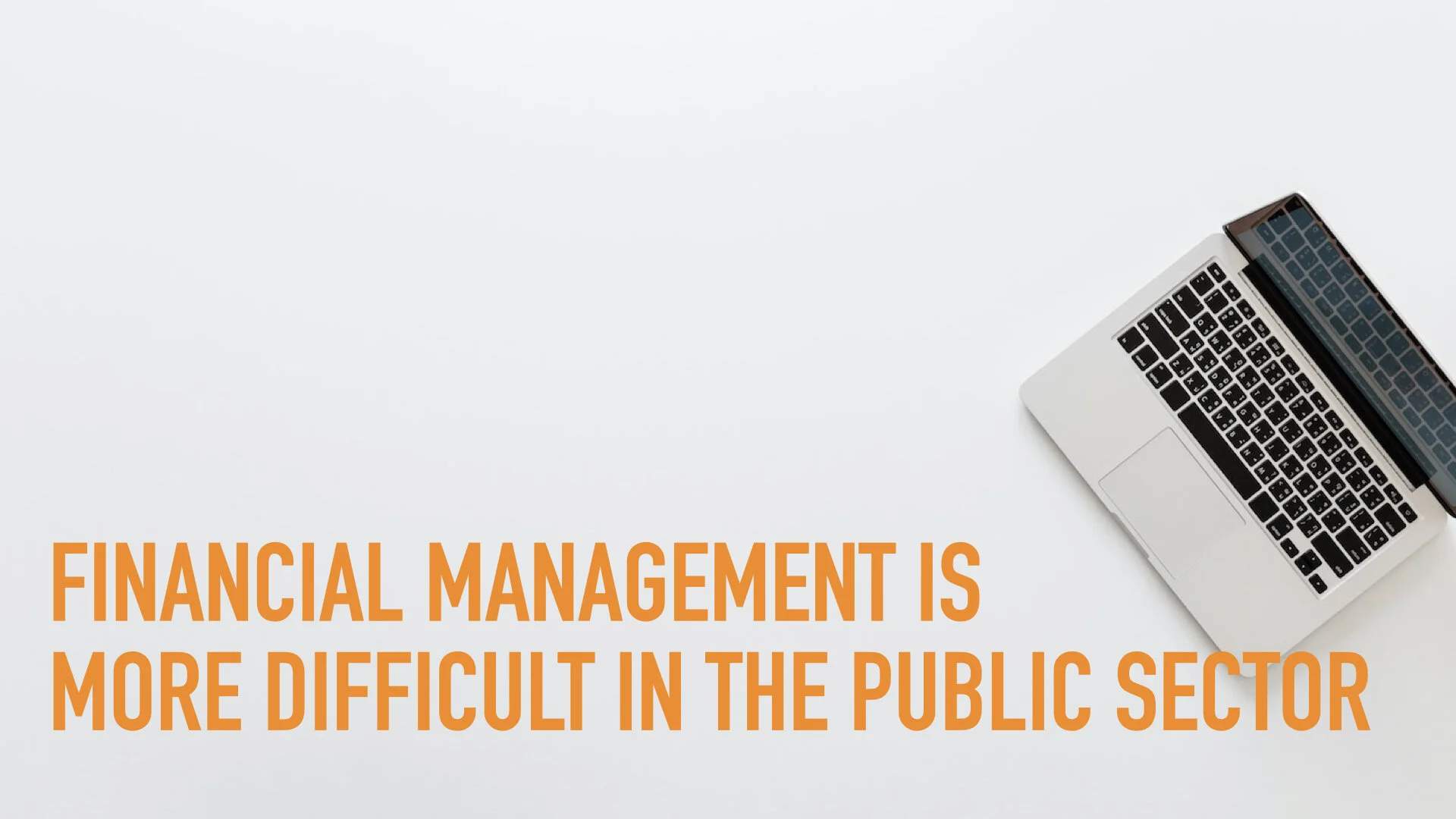 Let me be your guide to public financial management