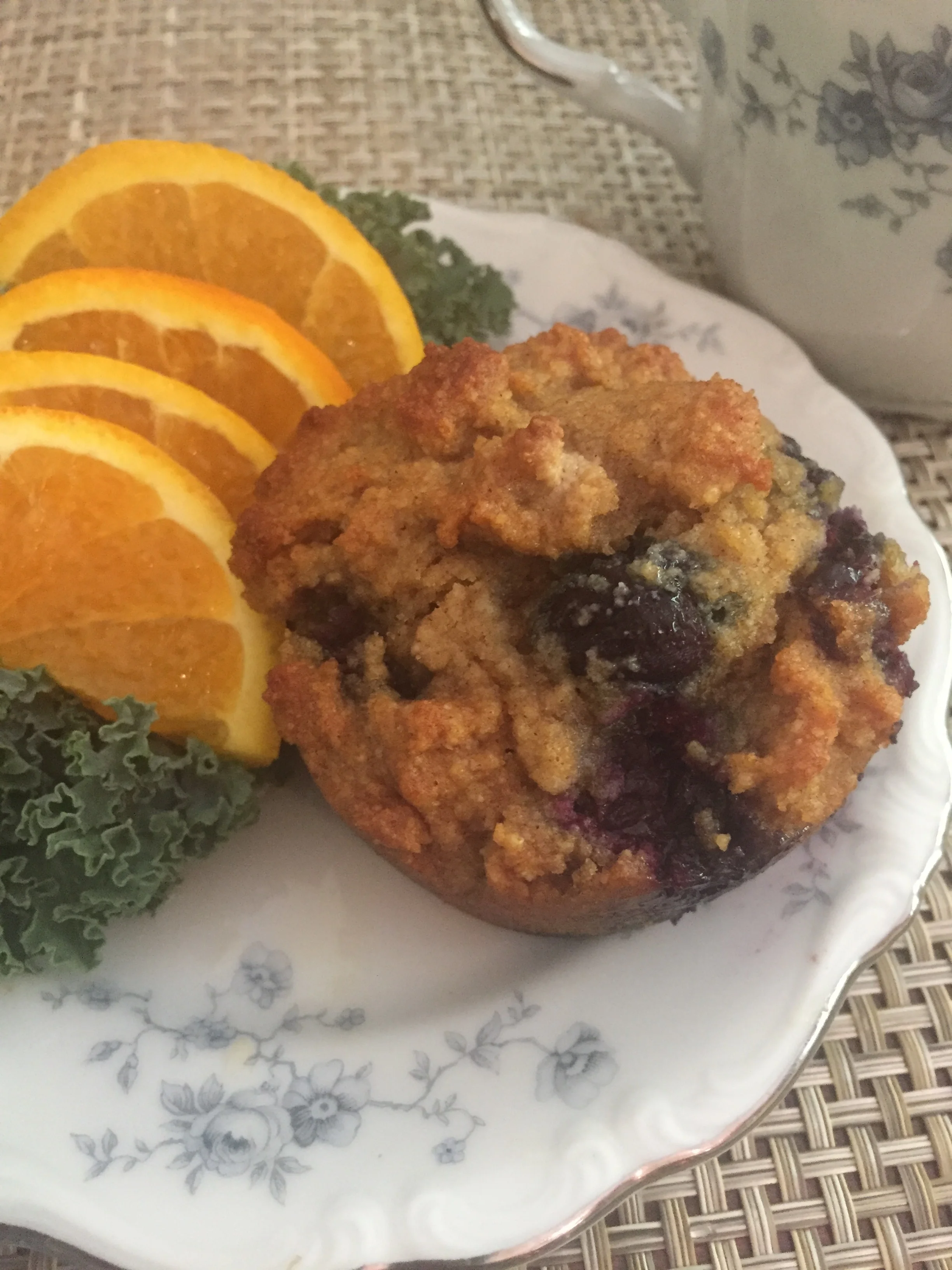 Delicious Gluten Free, Dairy Free, Blueberry Muffins