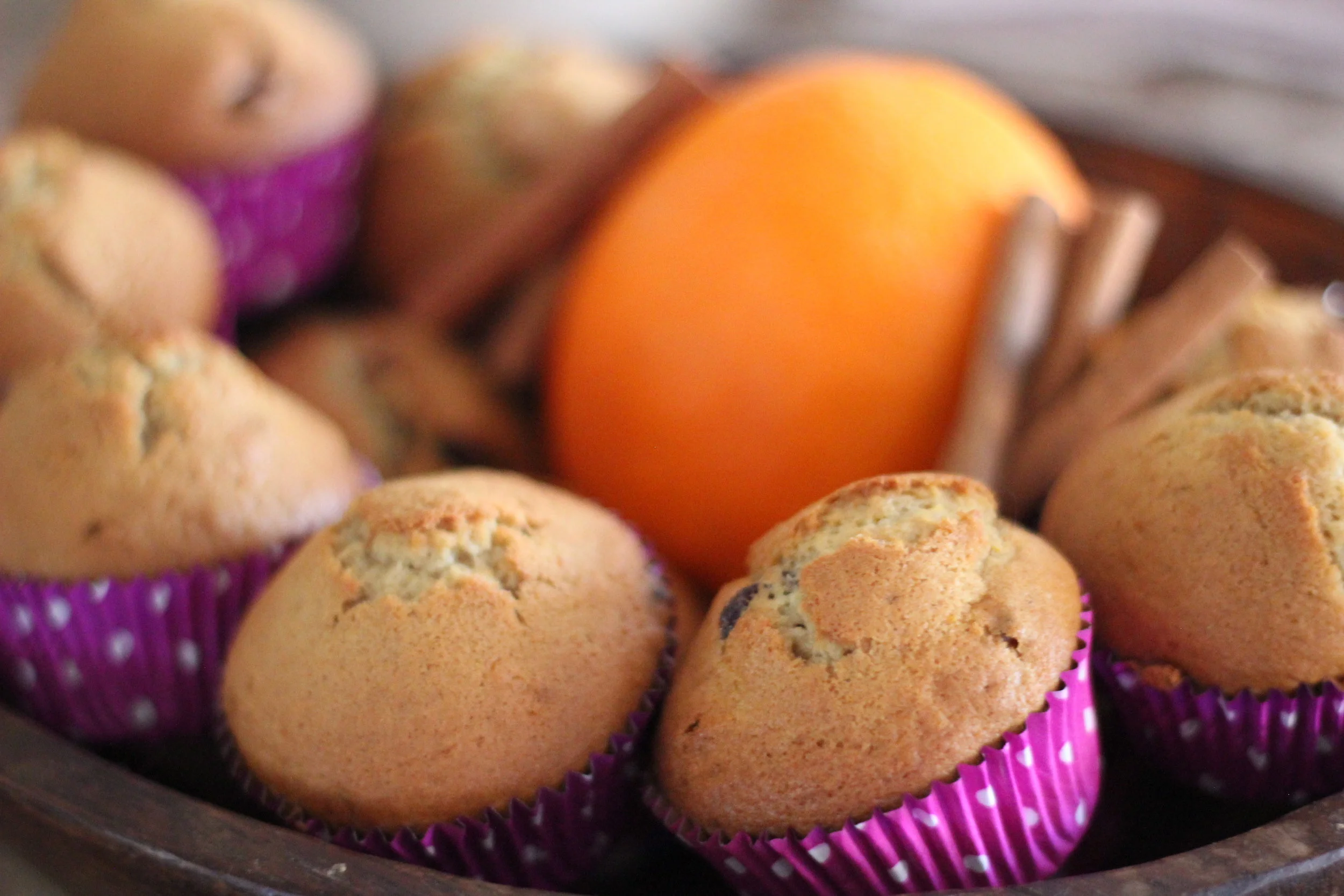 Meagan’s Flavors of the Holidays: Orange-Cranberry & Cinnamon Muffins