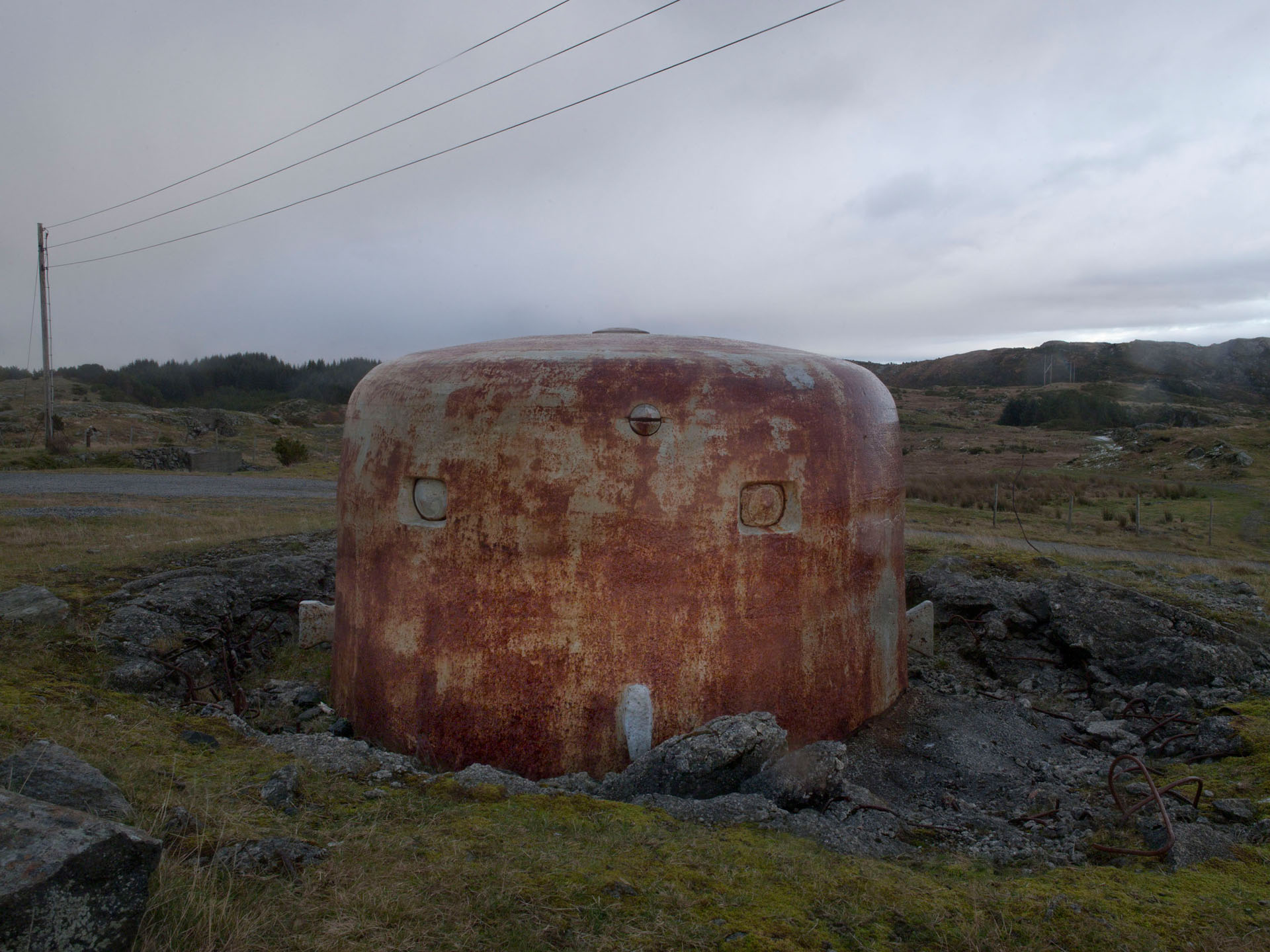 Command Bunker, Fjell Fortress Bergen Norway, 2008