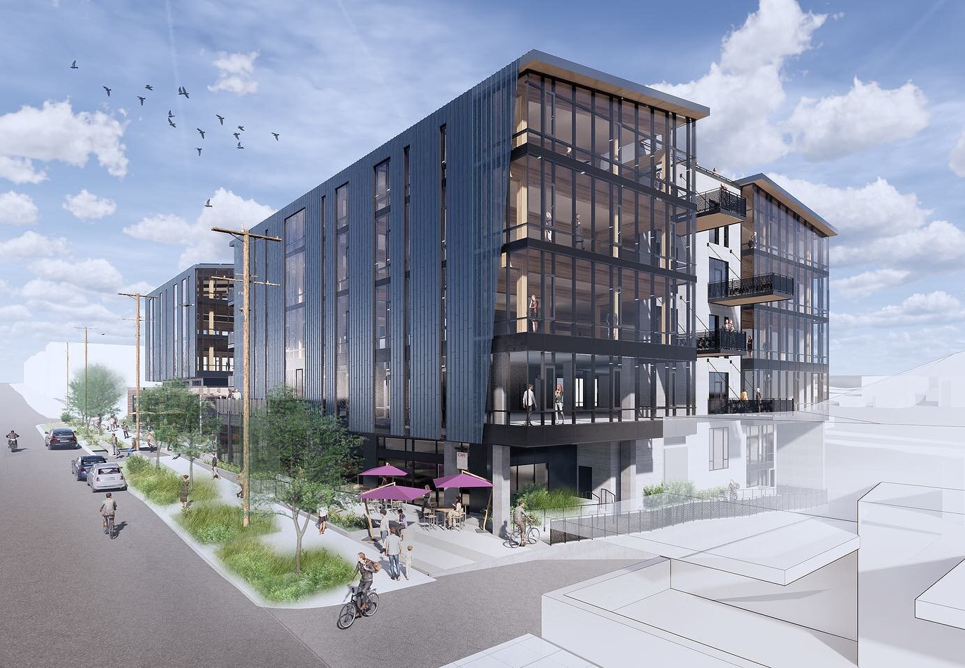 We're excited to announce the groundbreaking of Phase 1 of Campus Seattle featuring 120,000+ SF of new office, retail and recreation space in the Fremont neighborhood! This five-story, mass timber commercial building will be the showcase for the Seat