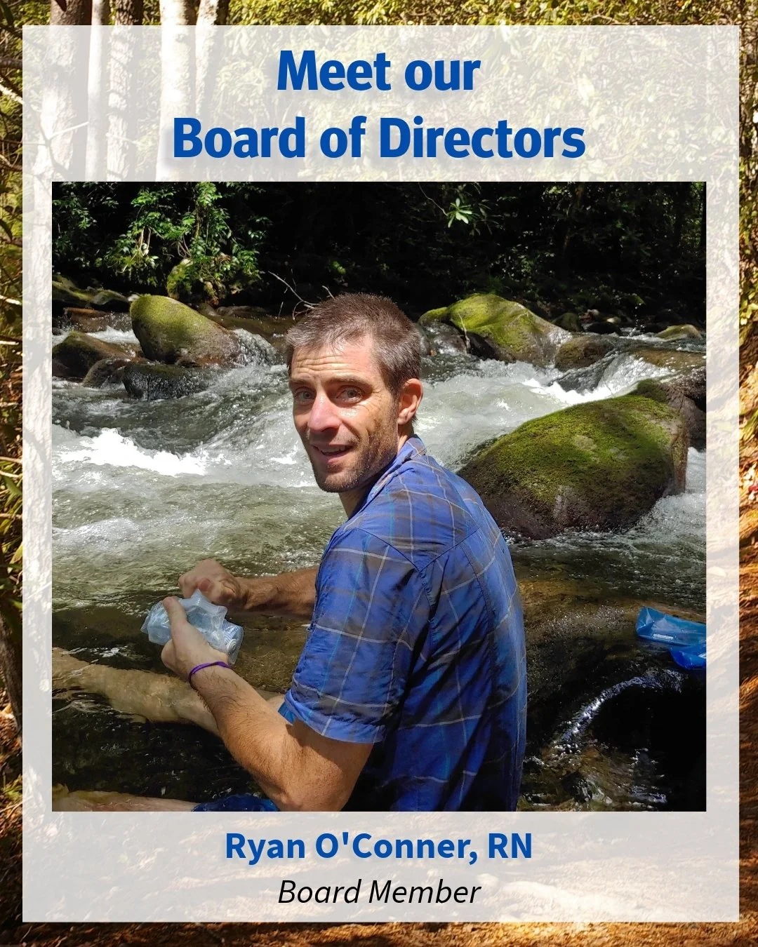 Meet our board member, Ryan O'Conner!
Ryan is a native Knoxvillian and a Registered Nurse in the ICU at University of Tennessee Medical Center. Ryan earned a Bachelors of Arts in Marketing from UT and a Bachelors of Science in Nursing from Tennessee