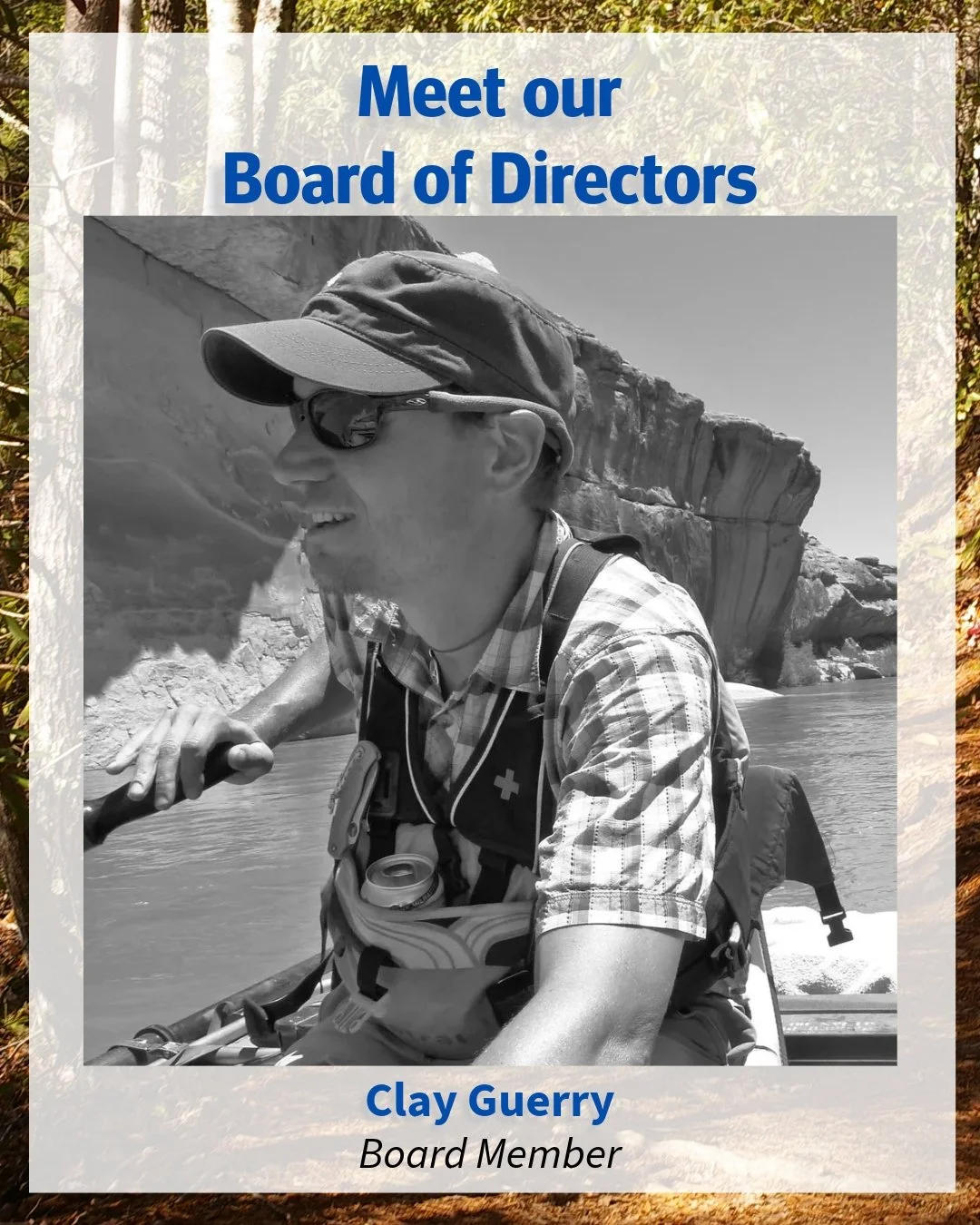 Meet our board member, Clay Guerry!

Clay grew up on the coast of South Carolina and attended Francis Marion University where he received a BS in Biology.  After a few years as a primate biologist on the coast, he moved to the foothills of the Appala