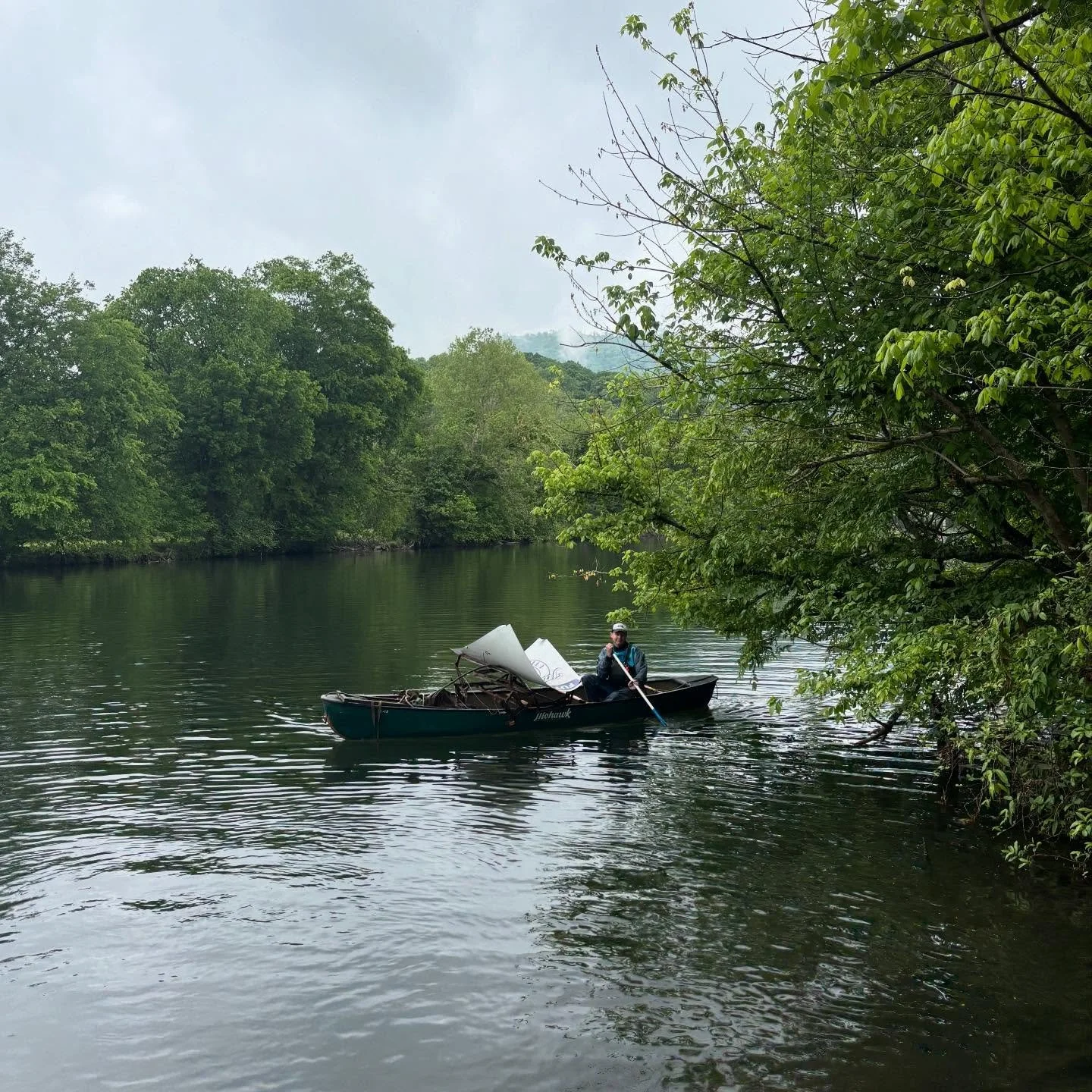 The Little River Round-up was Saturday, and despite the rain, our volunteers showed up and showed out!
We had 2 paddle groups cover approximately 10 miles of the Little River and remove 760 pounds of trash! Participants also reported bald eagle, merg