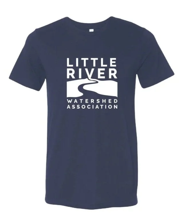 navy blue logo shirt front