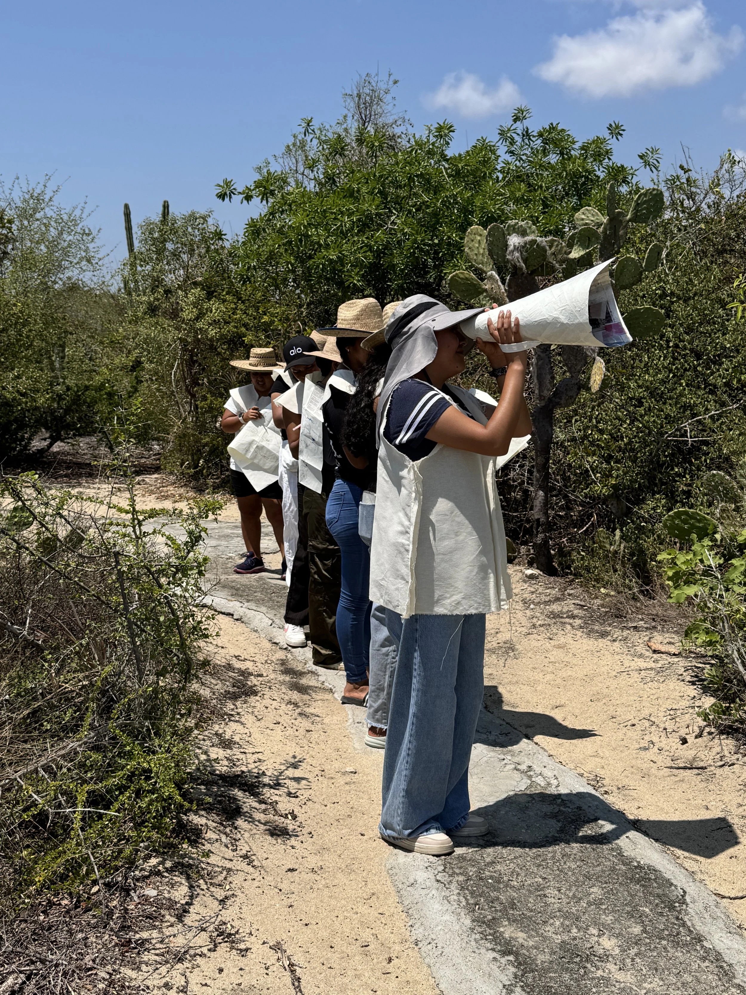 Elaine Grainger, How to tread lightly leaving our mark, community project at Foundation Casa Wabi, Mexico, (2026) Photo courtesy of the artist. copy.jpg