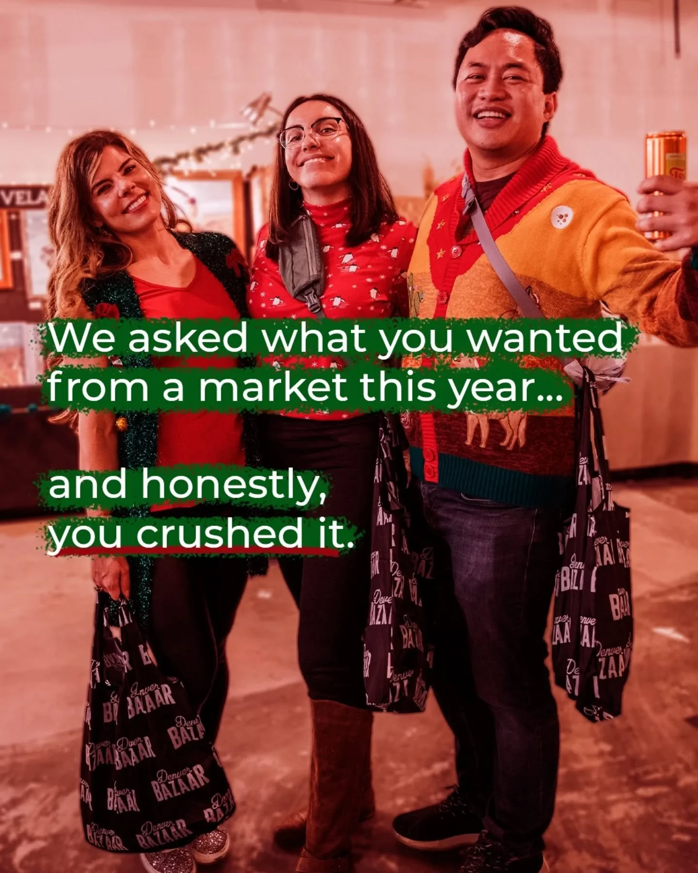 We asked. You delivered. If you didn't get a chance to fill out our one question survey for a chance at a $50 mini spree, there's still plenty of time! Check the link in our bio to let us know what would make your holiday extra special this year!