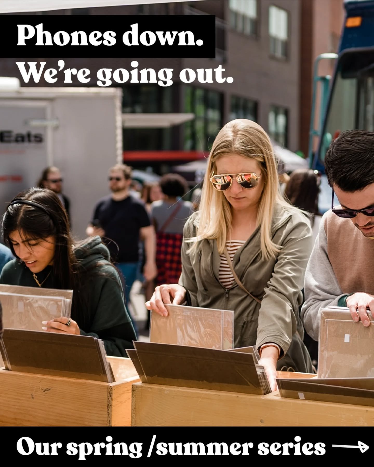 Let's get the group chat out of the chat.
Our spring season is here, from Lafayette to Lowry to Larimer Square. Grab the dog, text your weekend crew, and come hang with us.
We have cold drinks pouring, incredible local makers to shop, and the perfect