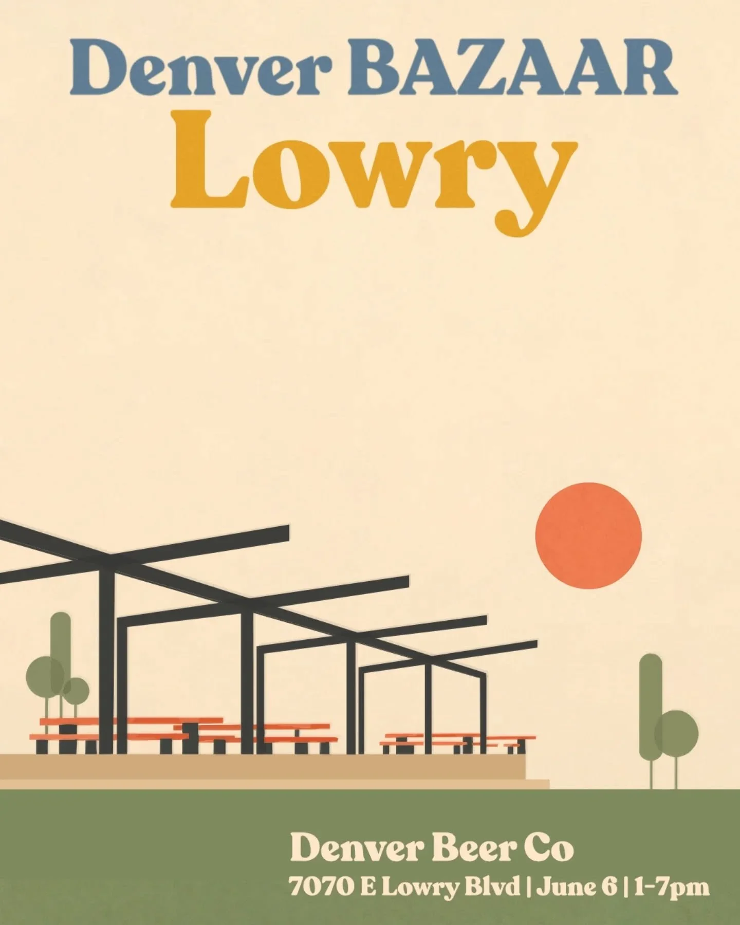 Lowry, it's good to be home.

We return to one of our favorite spots in the metro for a day of local beer, local makers, and live music. Oh, and a dog speed course.

June 6th from 1-7PM at @denverbeerco's Lowry location. Bring the fam, bring the pup,
