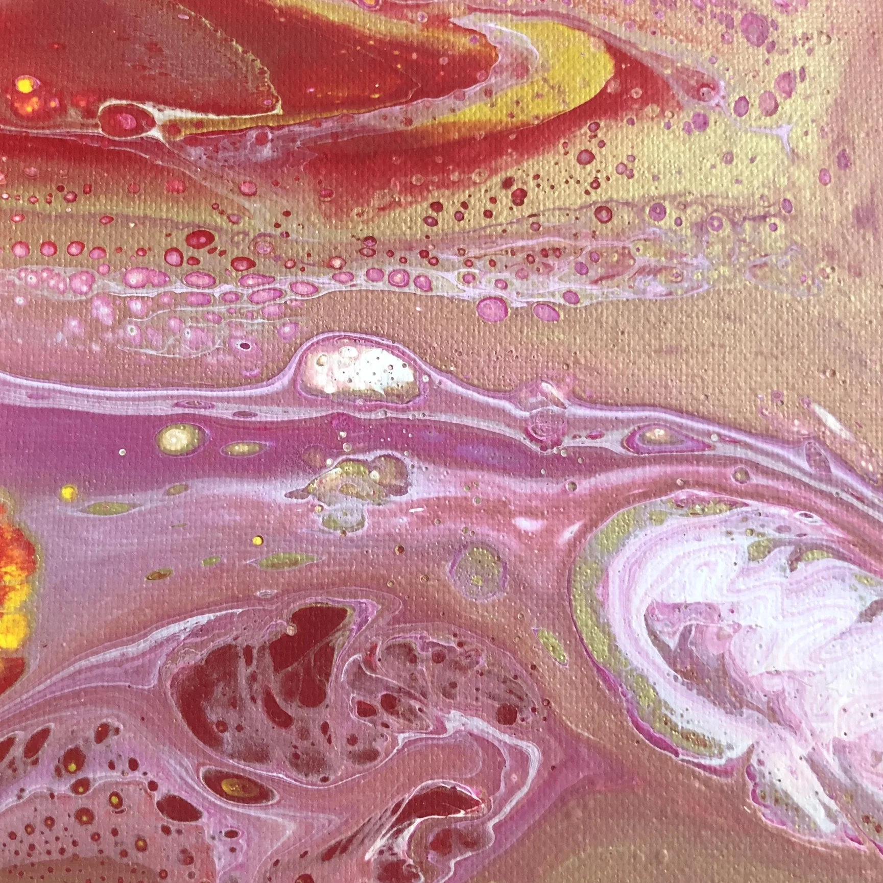 Private Party: Paint Pouring and Yoga 