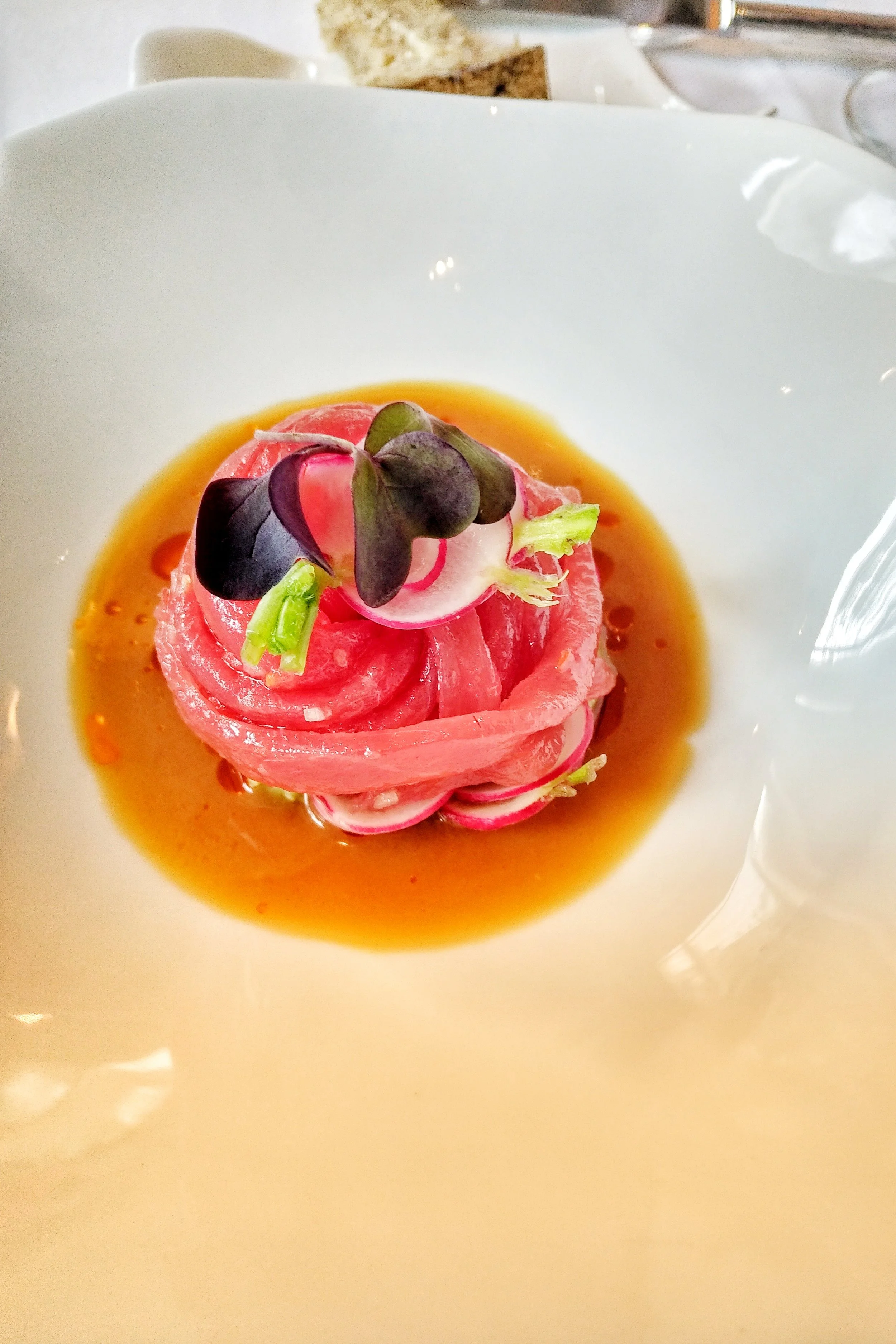 Yellowfin Tuna Ribbon @ Jean-Georges 