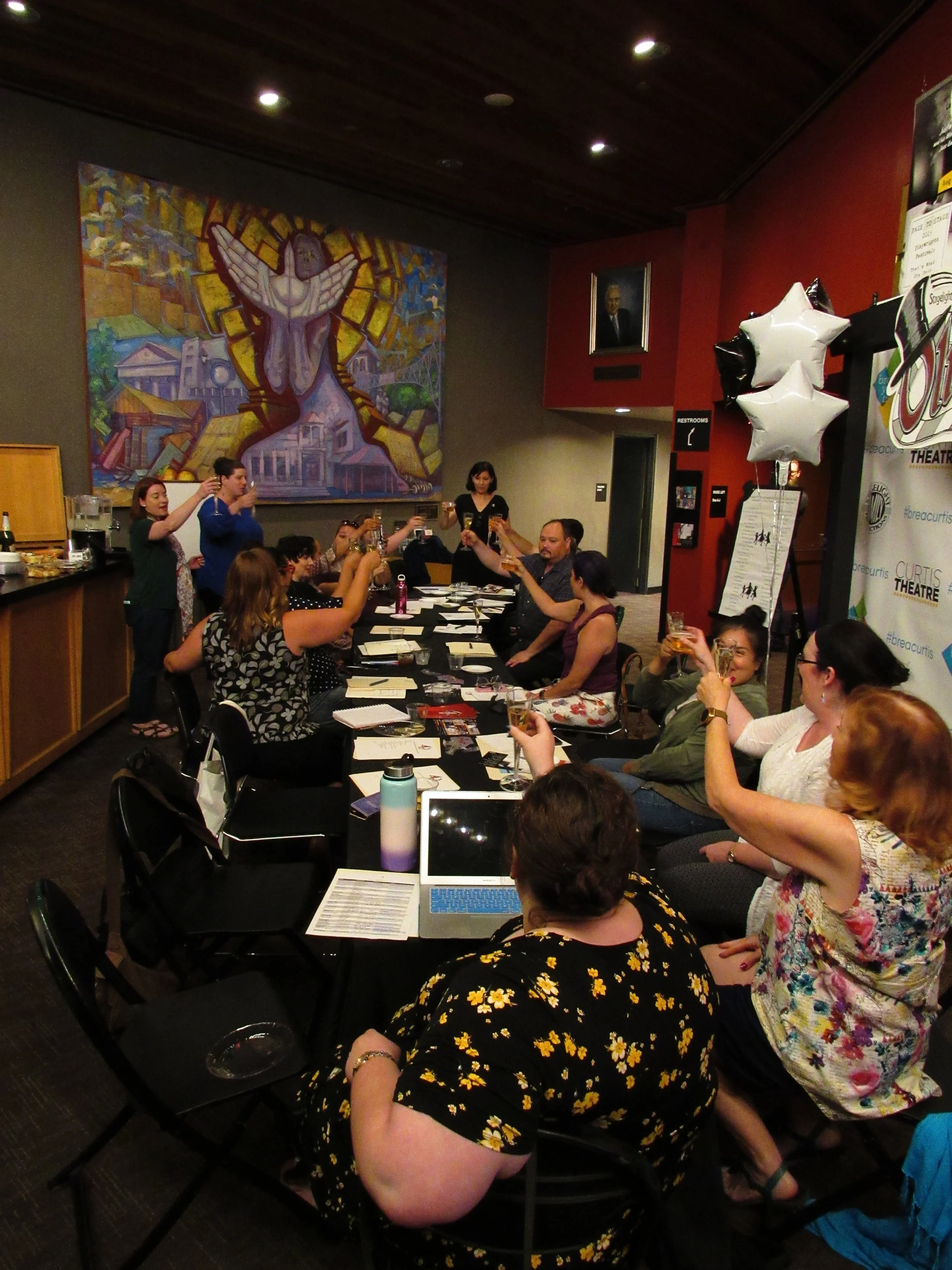 Writers and Directors Gather for First Page To Stage Meeting!