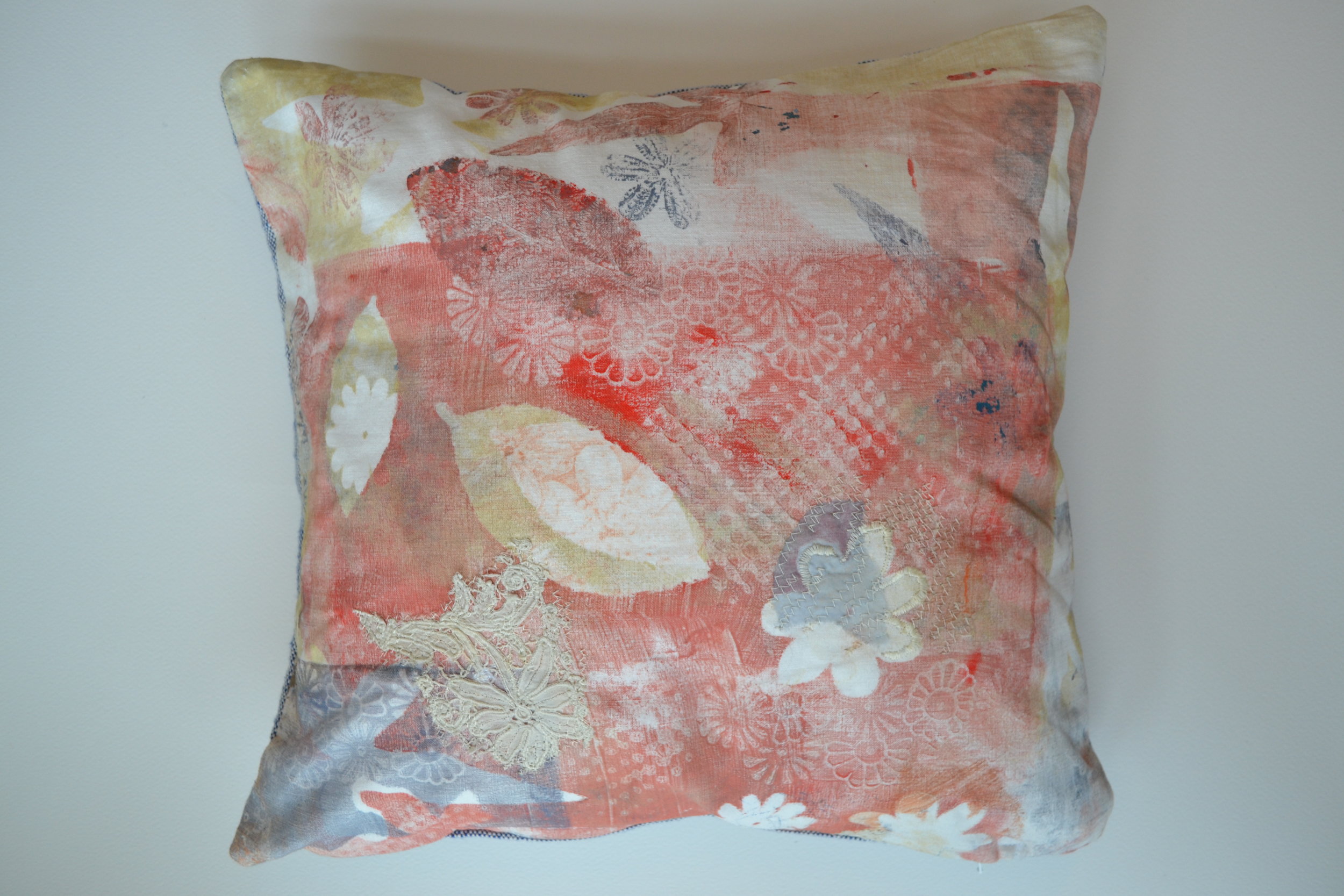 Bay Leaf Cushion