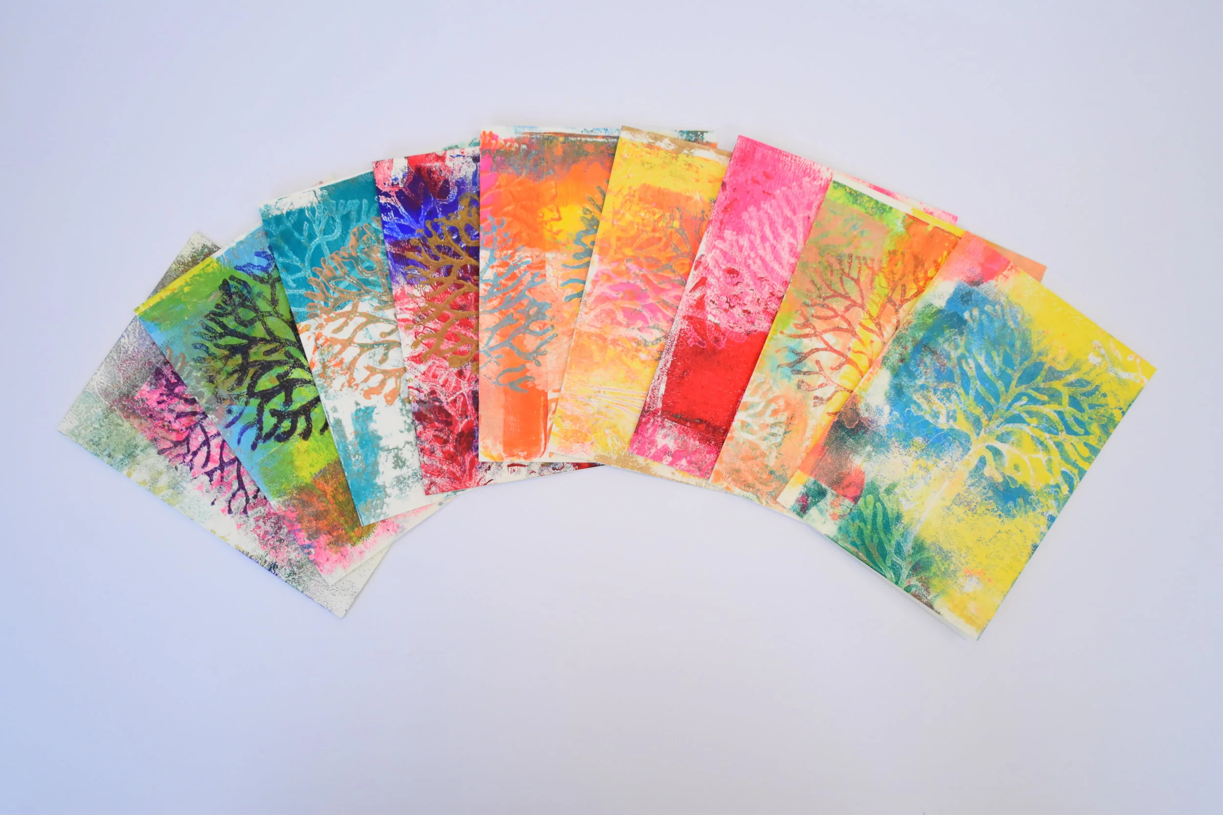 A selection pack of five cards