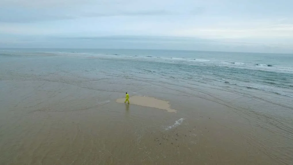 Still from: Going Nowhere 1.5 Simon Faithfull, HD video, 9min, 2016