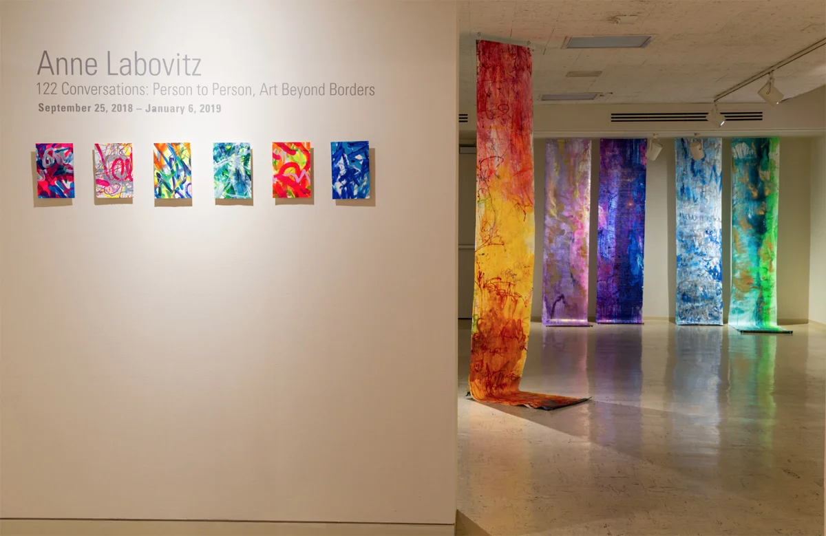 Transart Alumna Anne Labovits in Exhibition 122 Conversations: Person to Person, Art Beyond Borders 