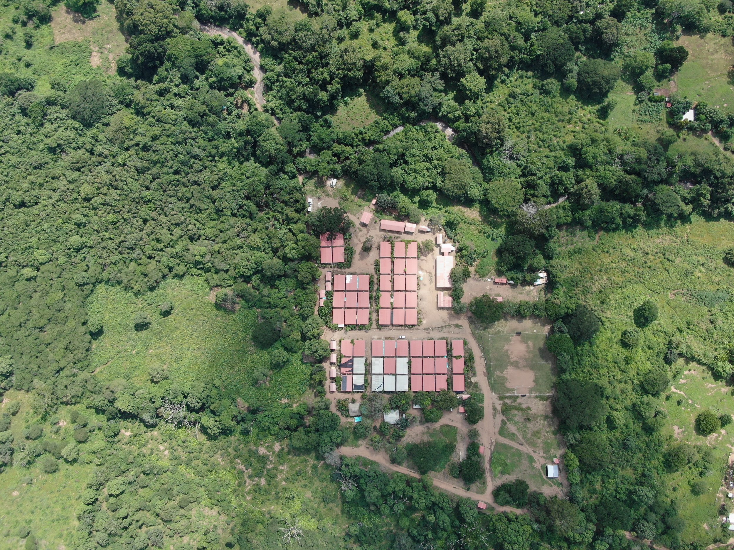 View from above of ETCR Amaury Rodríguez, Colombia