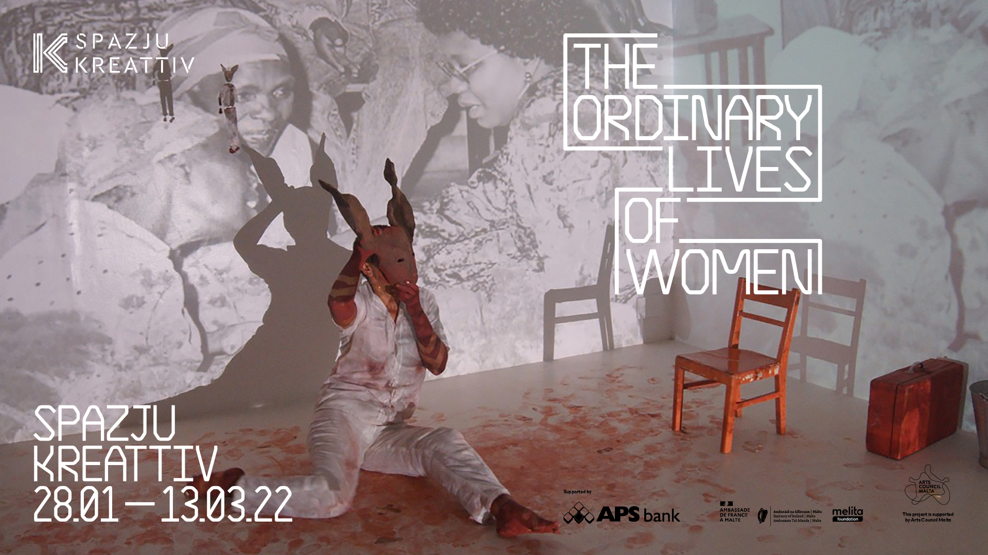 Transart alum &amp; advisor Syowia Kyambi in exhibition in Valletta, Malta