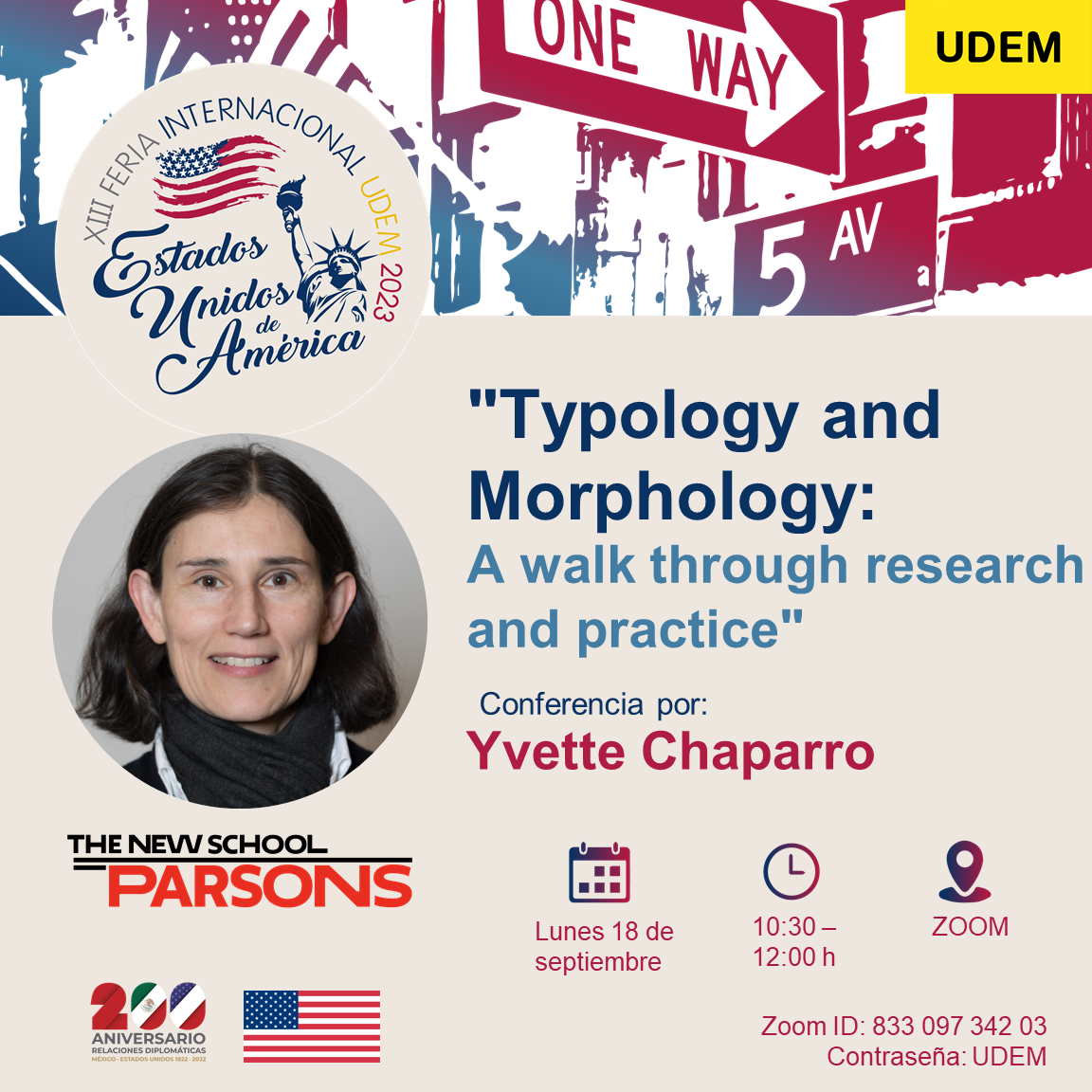  Yvette Chaparro: Presentation: "Typology and Morphology: a walk through research and practice"