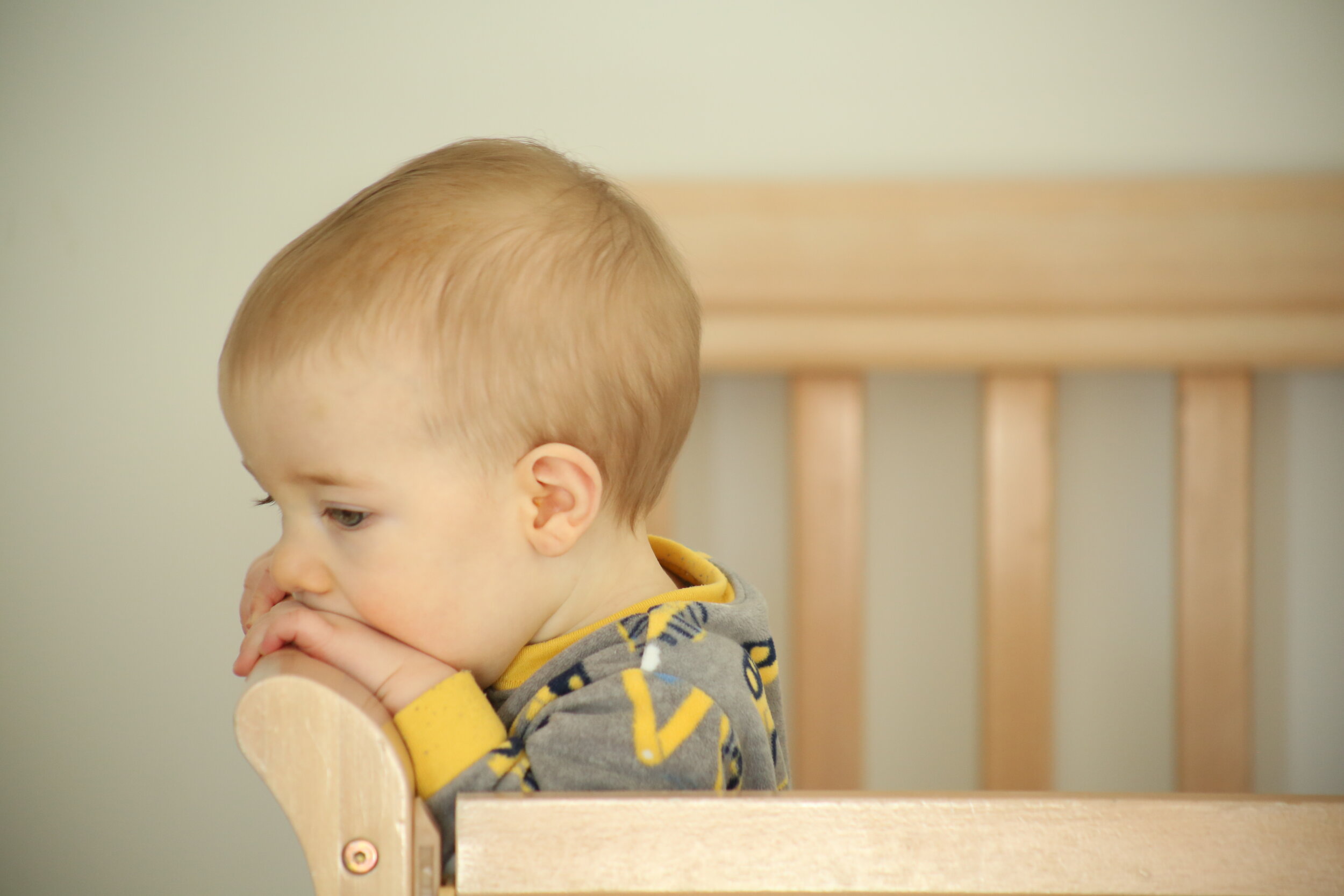 An old photo of my cute little teething boy :)