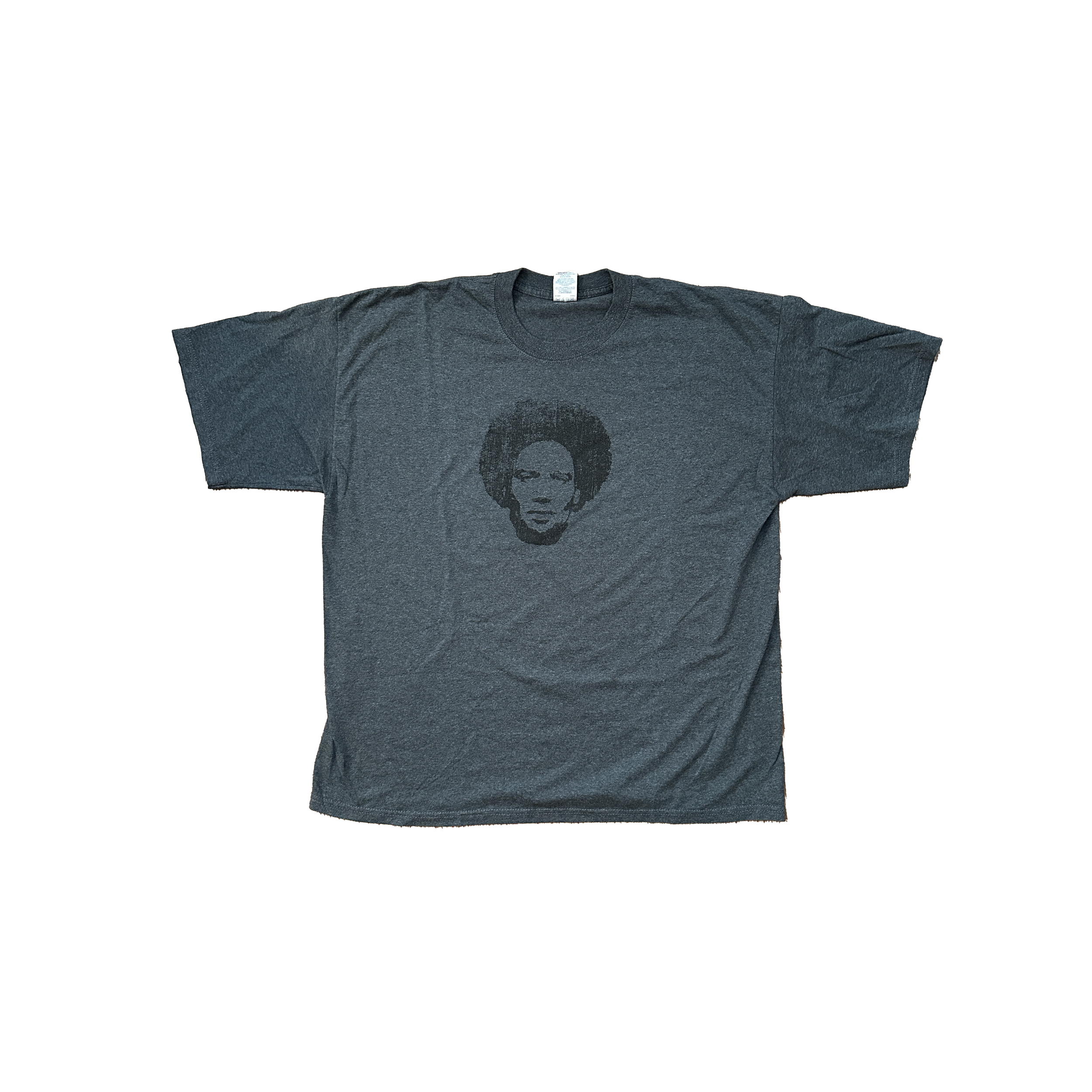 BHIC_Afro_BothSidesOfTheGun_Charcoal_TShirt_Front.png