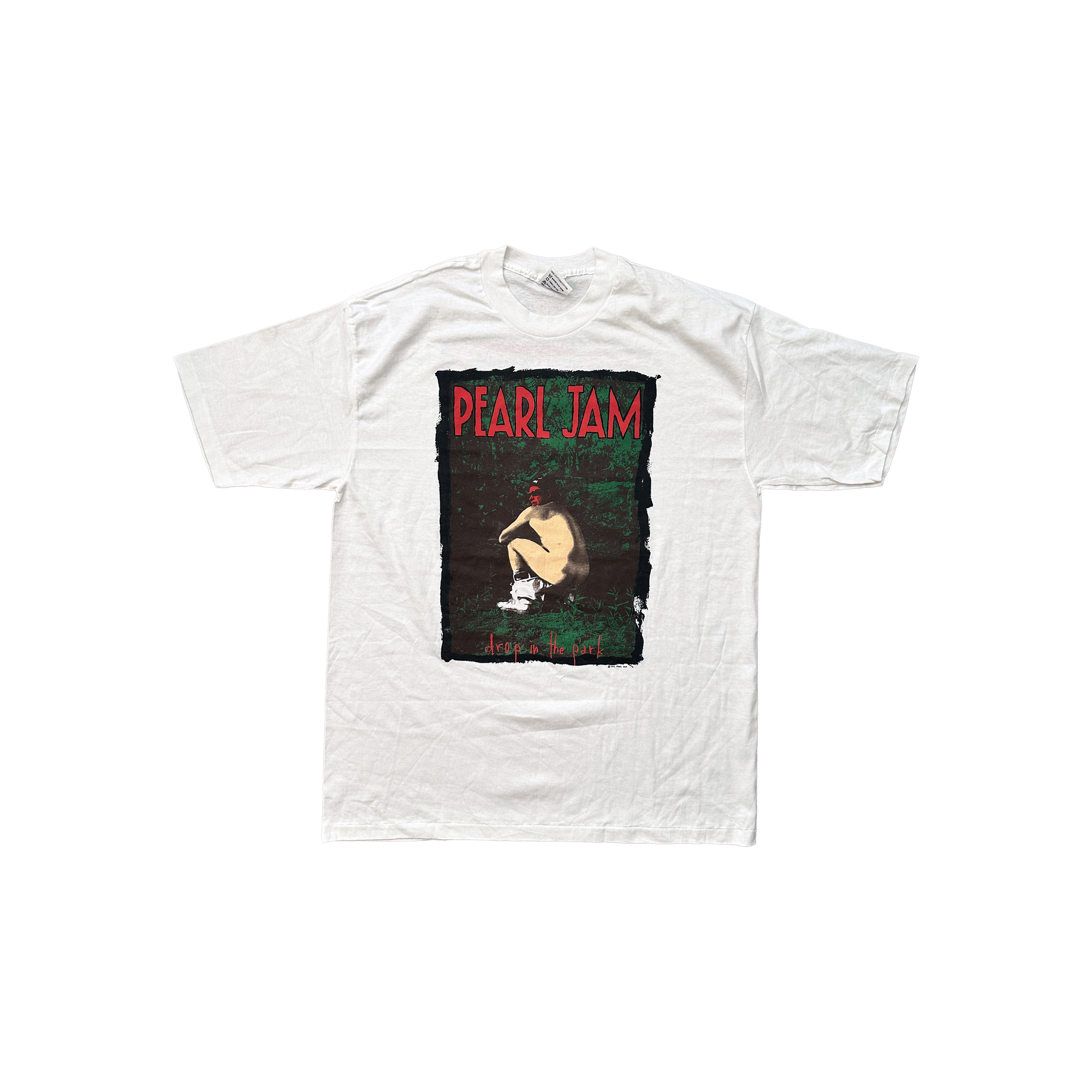 PearlJam_DropInThePark_1992_TShirt_Front.png