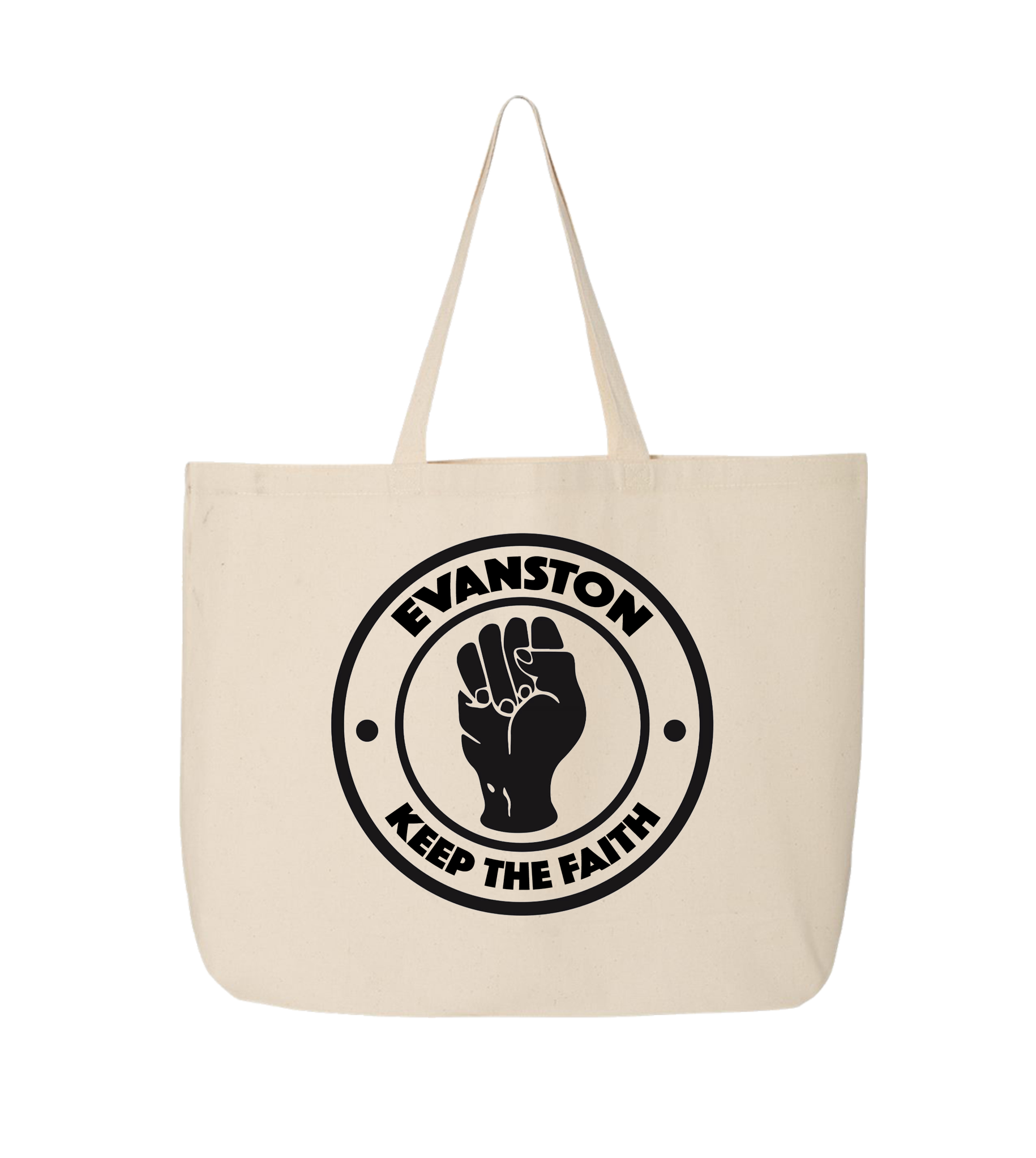 CanvasToteBag_EvanstonSoul_KeepTheFaith_StoreMock.png