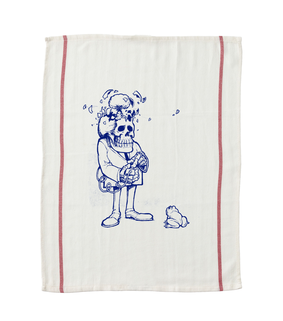 Hand Towel : Head Explosion