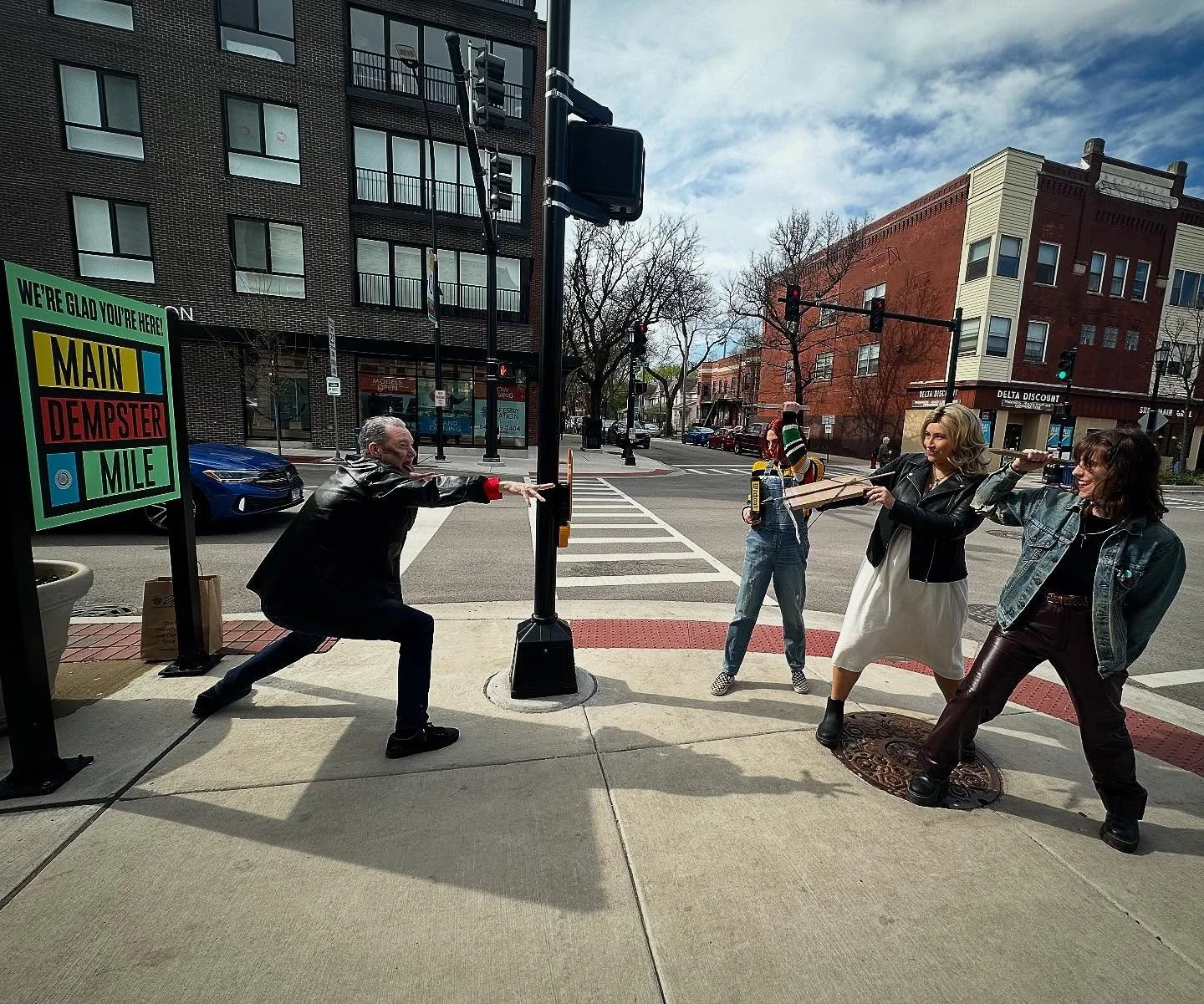 Record Store Day 2026 at @squeezeboxbooks !
.
Pure Adventure - for their annual RSD costumes - the staff dressed as characters from Buffy, The Vampire Slayer .  The Always Legendary : Tim, Tal, Brenda, and Aria supplied all the music lovers with worl