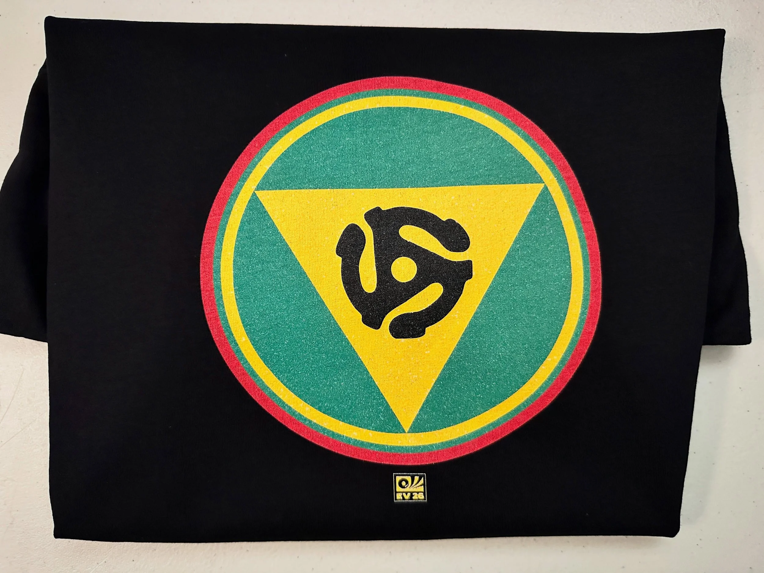45 Adapter Roundel @evilvincephoto 
Black Tee 
.
https://goaheadmerch.com/recent-additions/45-adapter-roundel-tshirt