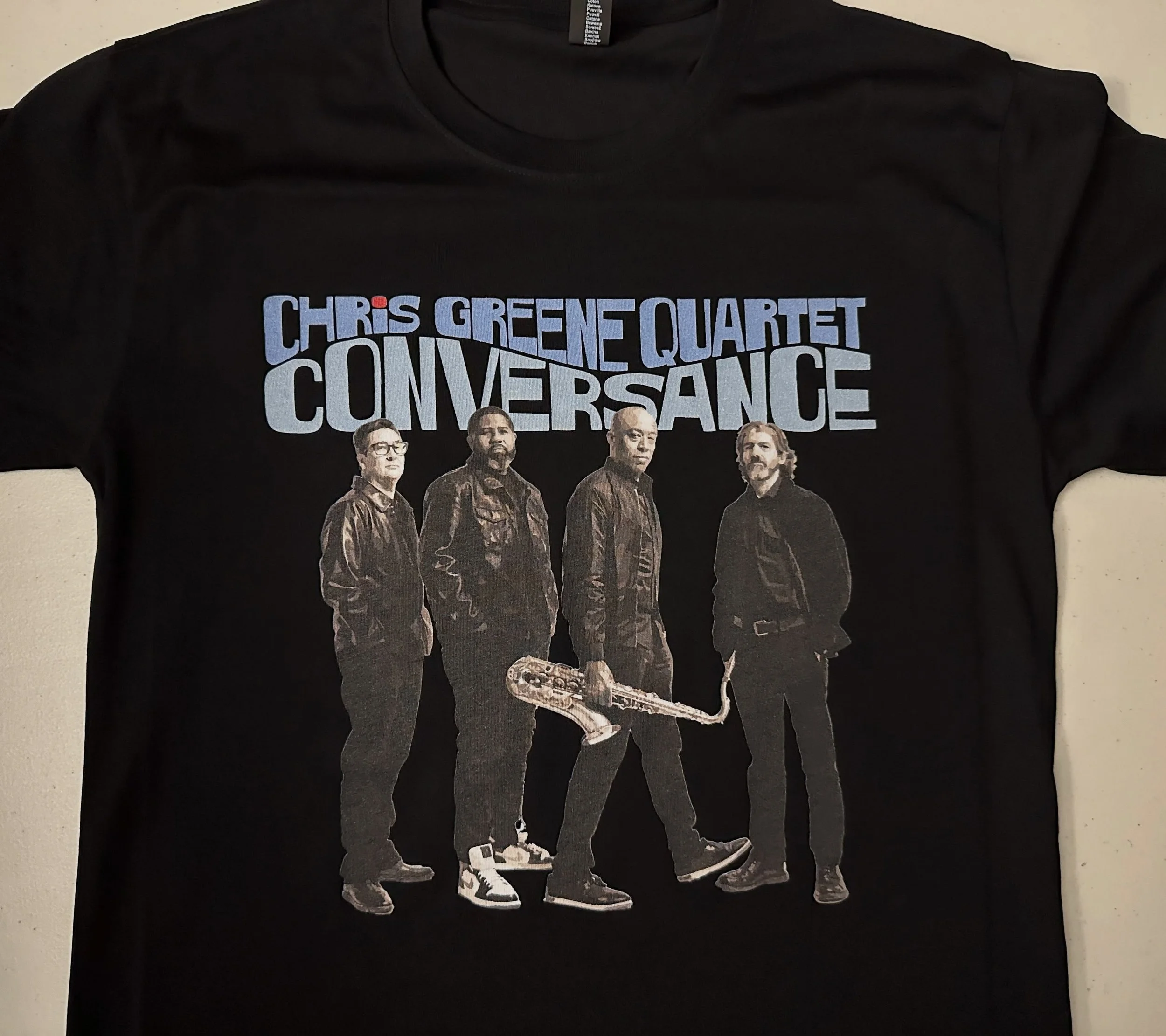 Chris Greene Quartet
Conversance 
Black Tee
.
@chrisgreenejazz #evanston