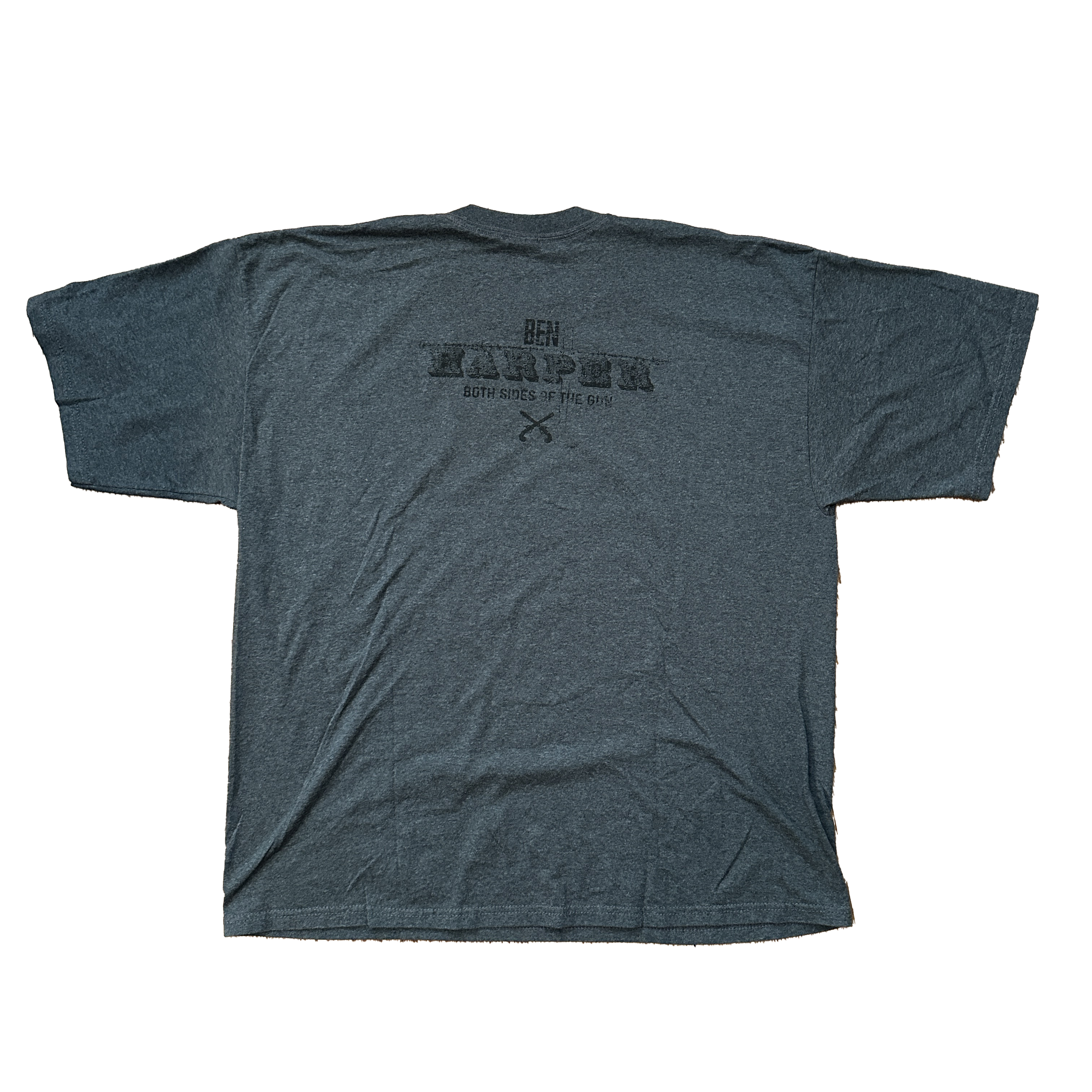 BHIC_Afro_BothSidesOfTheGun_Charcoal_TShirt_Back.png
